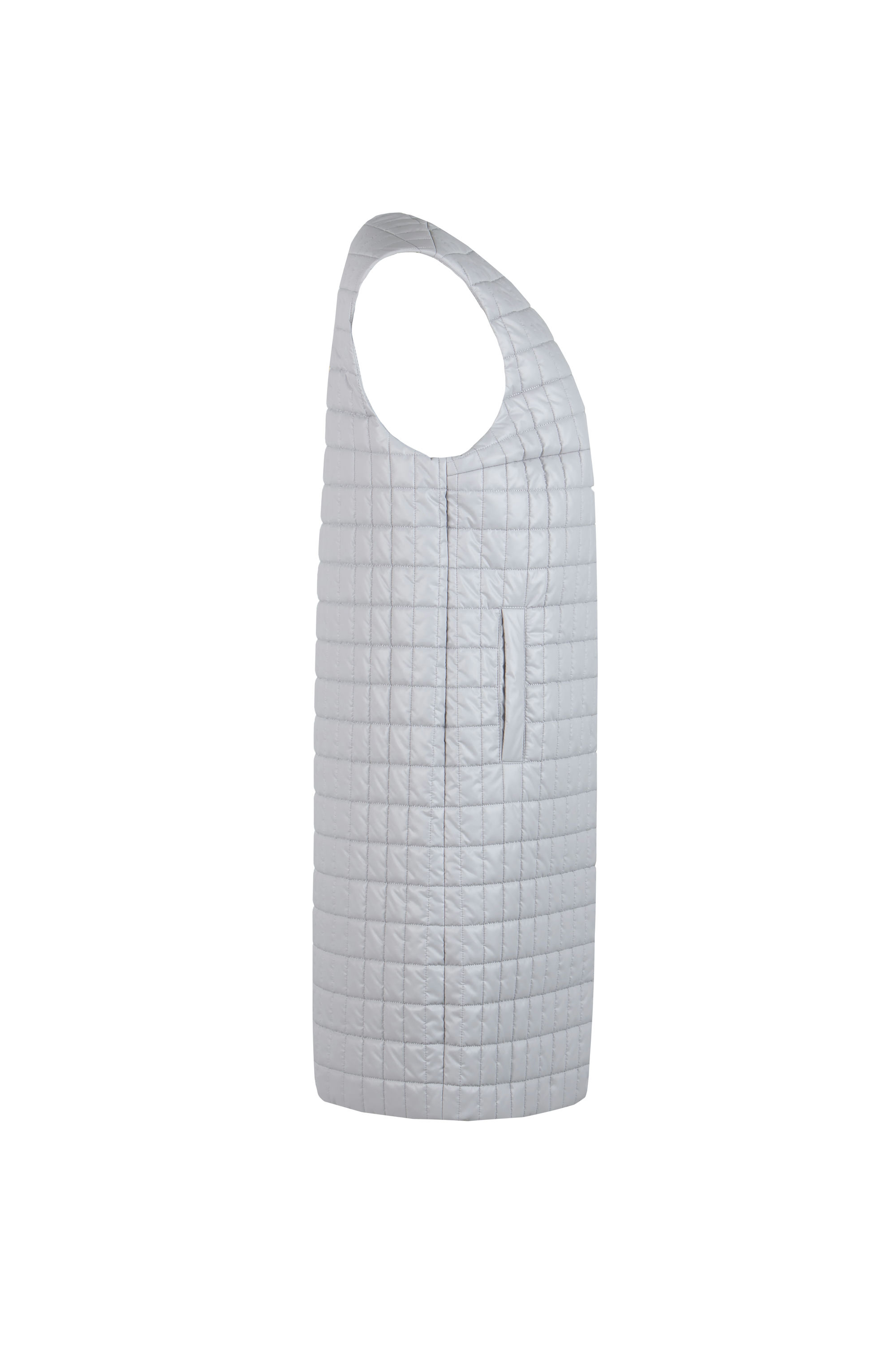 ЖИЛЕТ ЖЕНСКИЙ ПЛАЩЕВОЙ УТЕПЛЕННЫЙ 4-1082