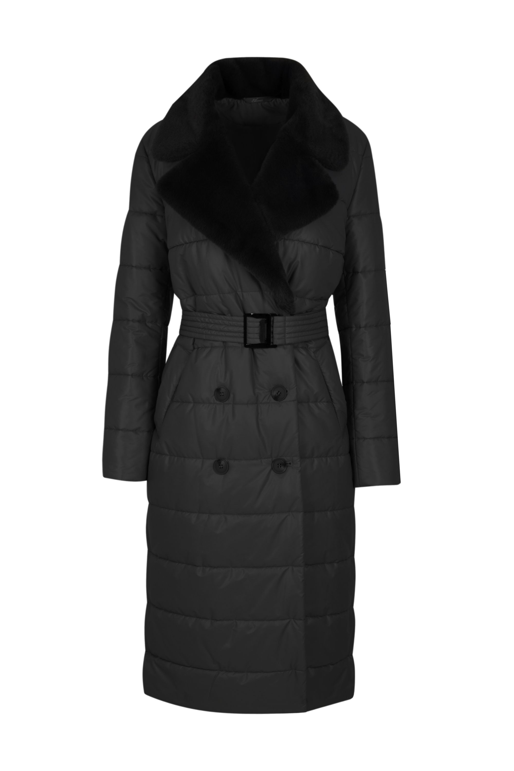 Пальто женское плащевое утепленное 5S-13038-1