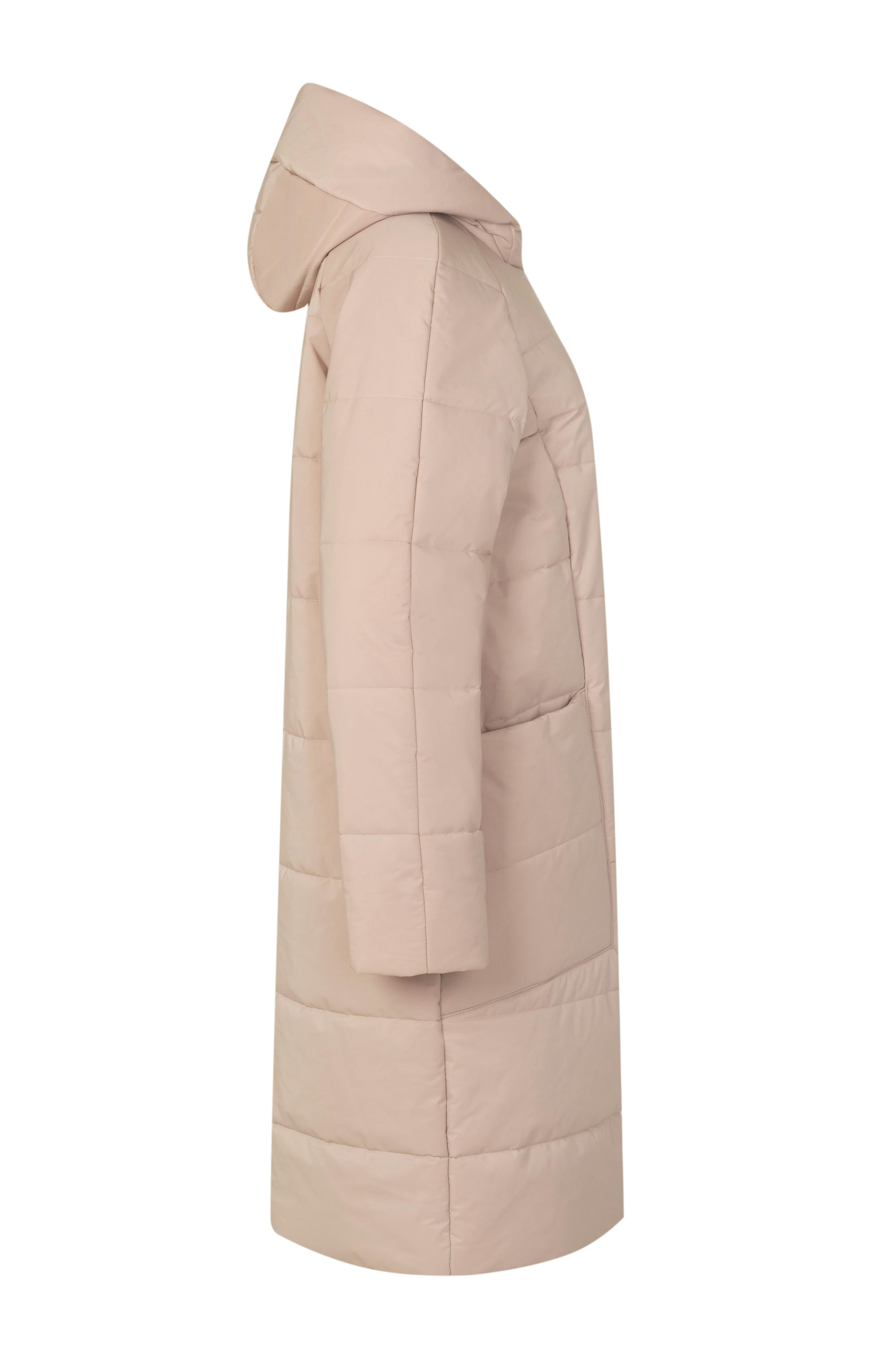 Пальто женское плащевое утепленное 5-12590-1. Фото 7.