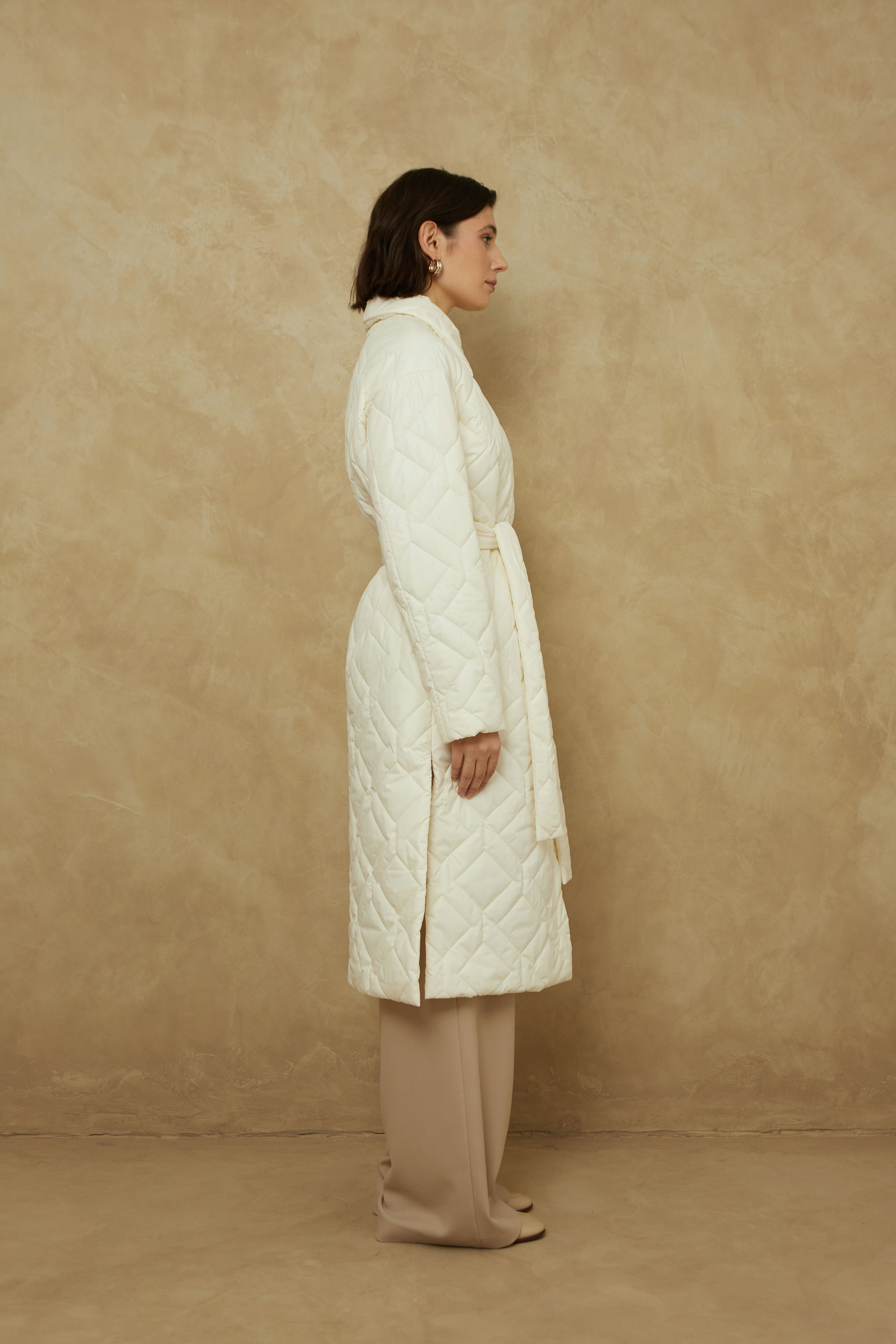 ПАЛЬТО ЖЕНСКОЕ ПЛАЩЕВОЕ УТЕПЛЕННОЕ 5-57