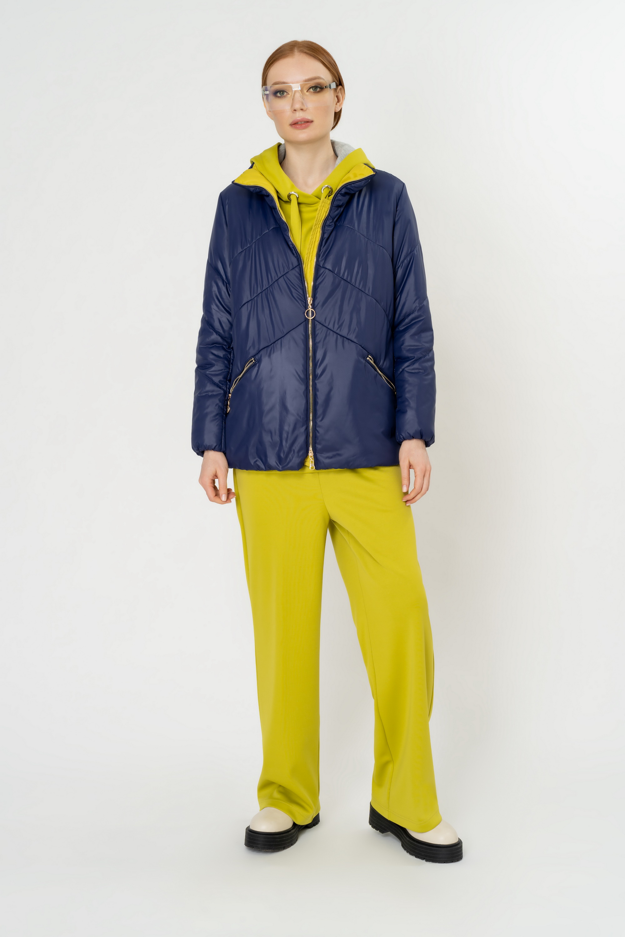 Куртка женская плащевая утепленная 4-10648-1