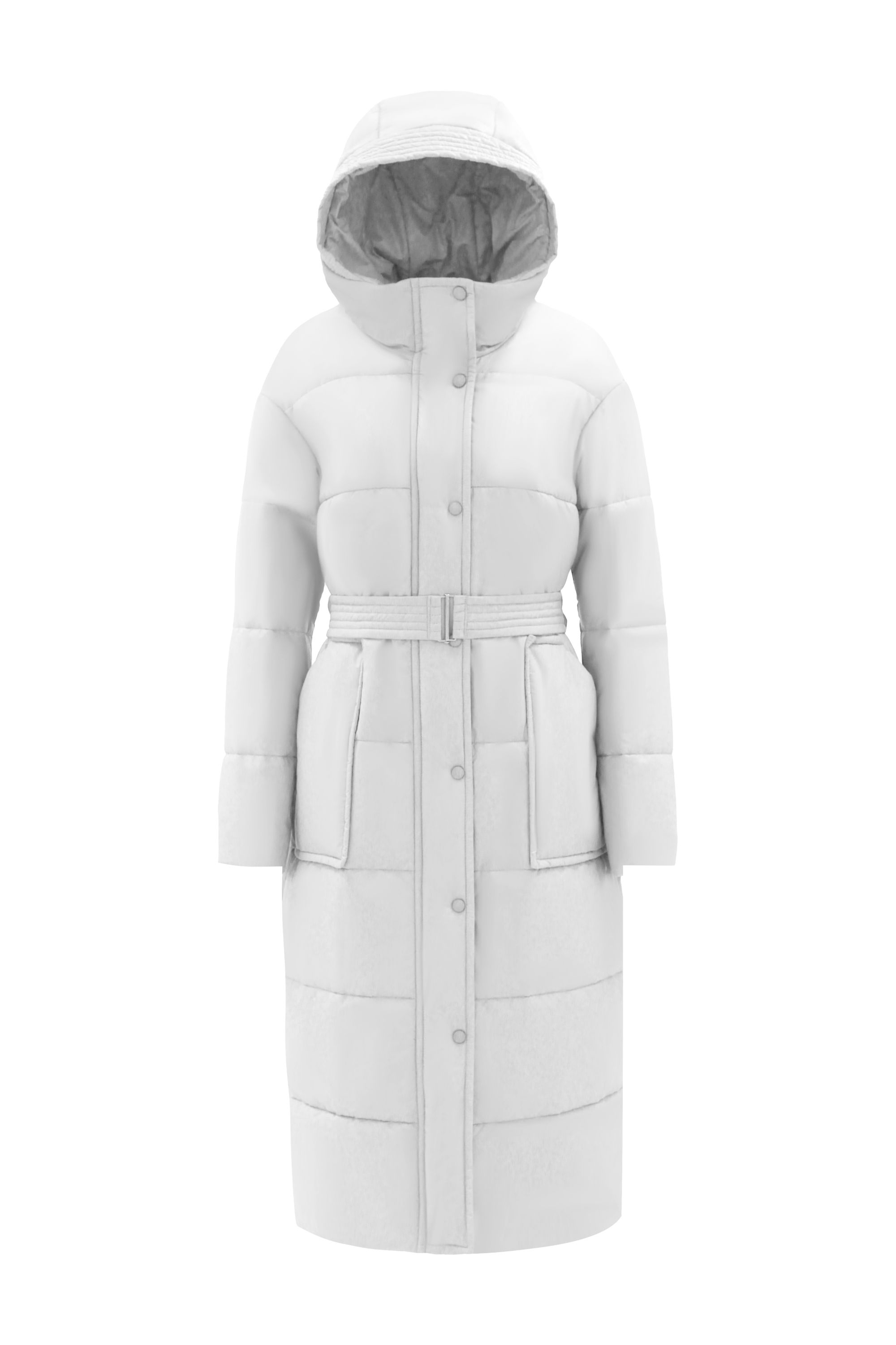 Пальто женское плащевое утепленное 5-12173-1