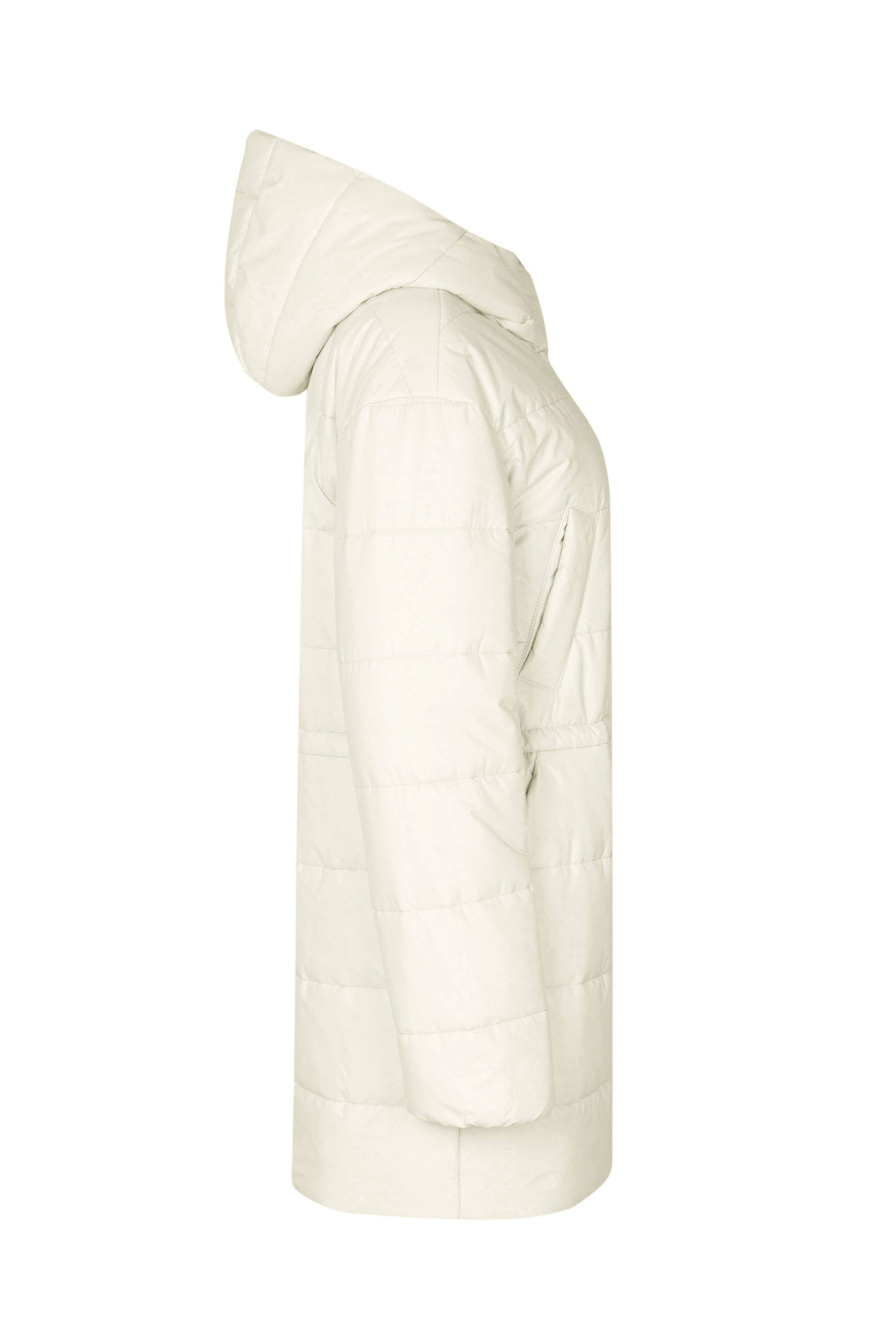 Пальто женское плащевое утепленное 5-13121-1. Фото 5.