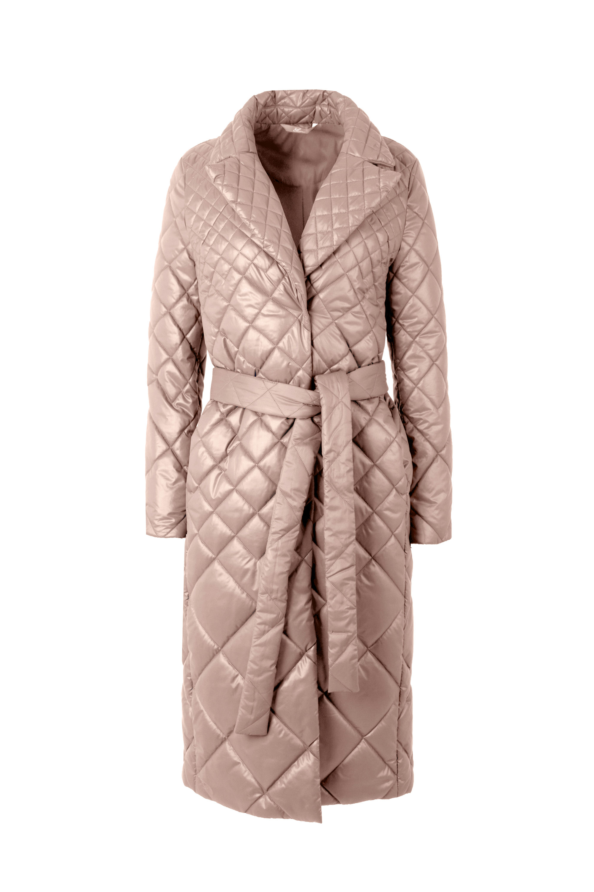 Пальто женское плащевое утепленное 5-12535-1. Фото 5.