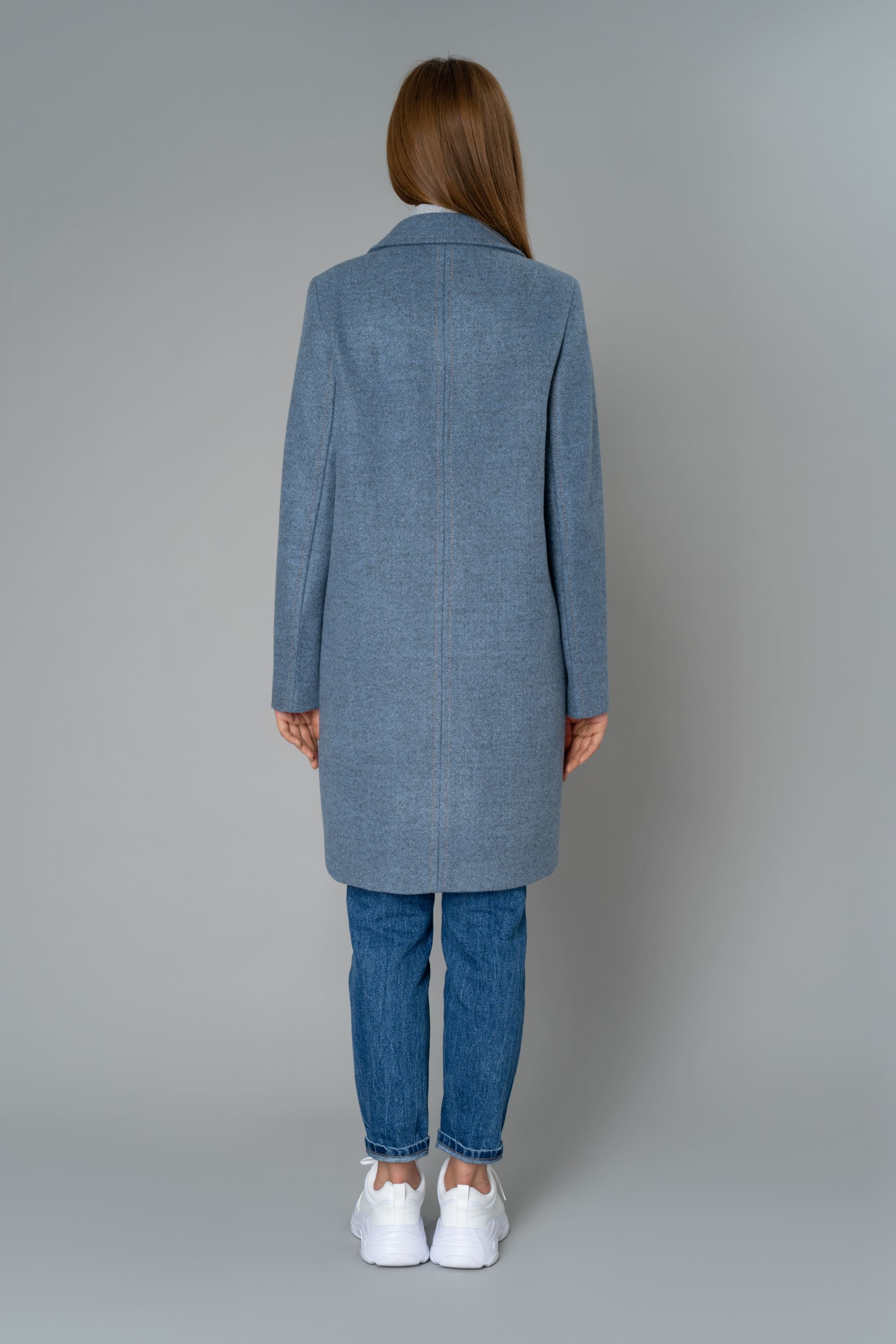 Пальто женское демисезонное 1-8395-1. Фото 2.