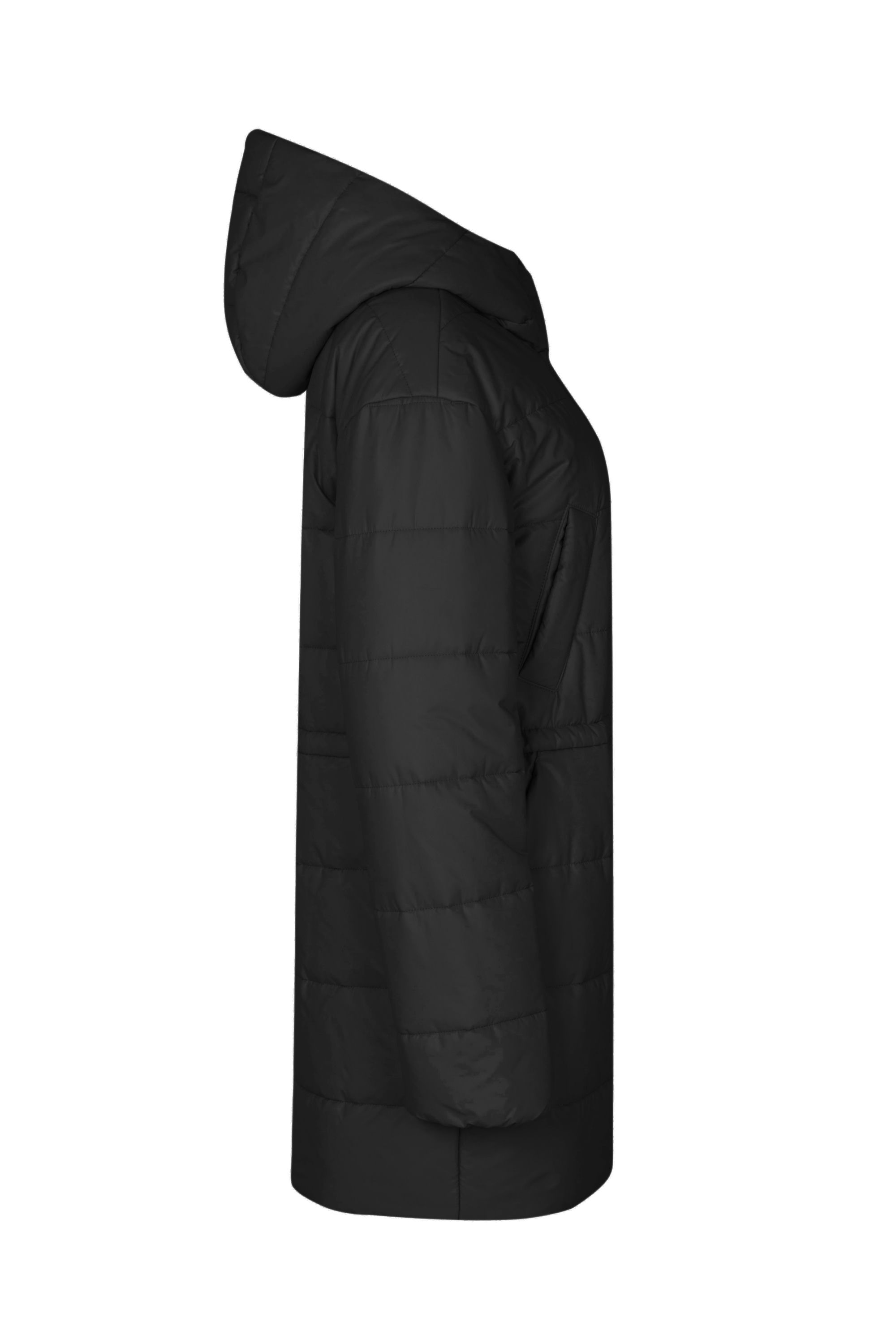 Пальто женское плащевое утепленное 5-13121-1