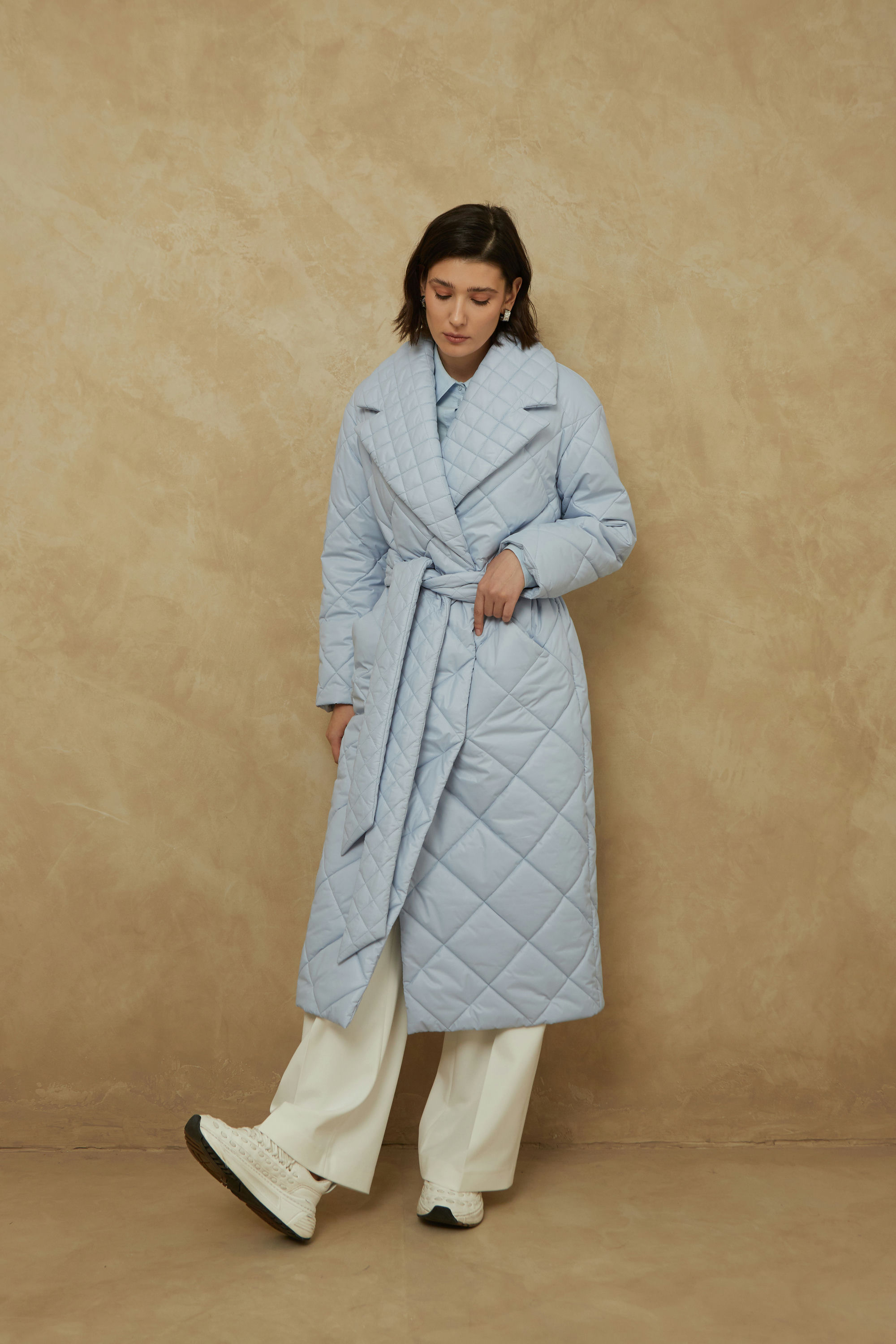 ПАЛЬТО ЖЕНСКОЕ ПЛАЩЕВОЕ УТЕПЛЕННОЕ 5-41