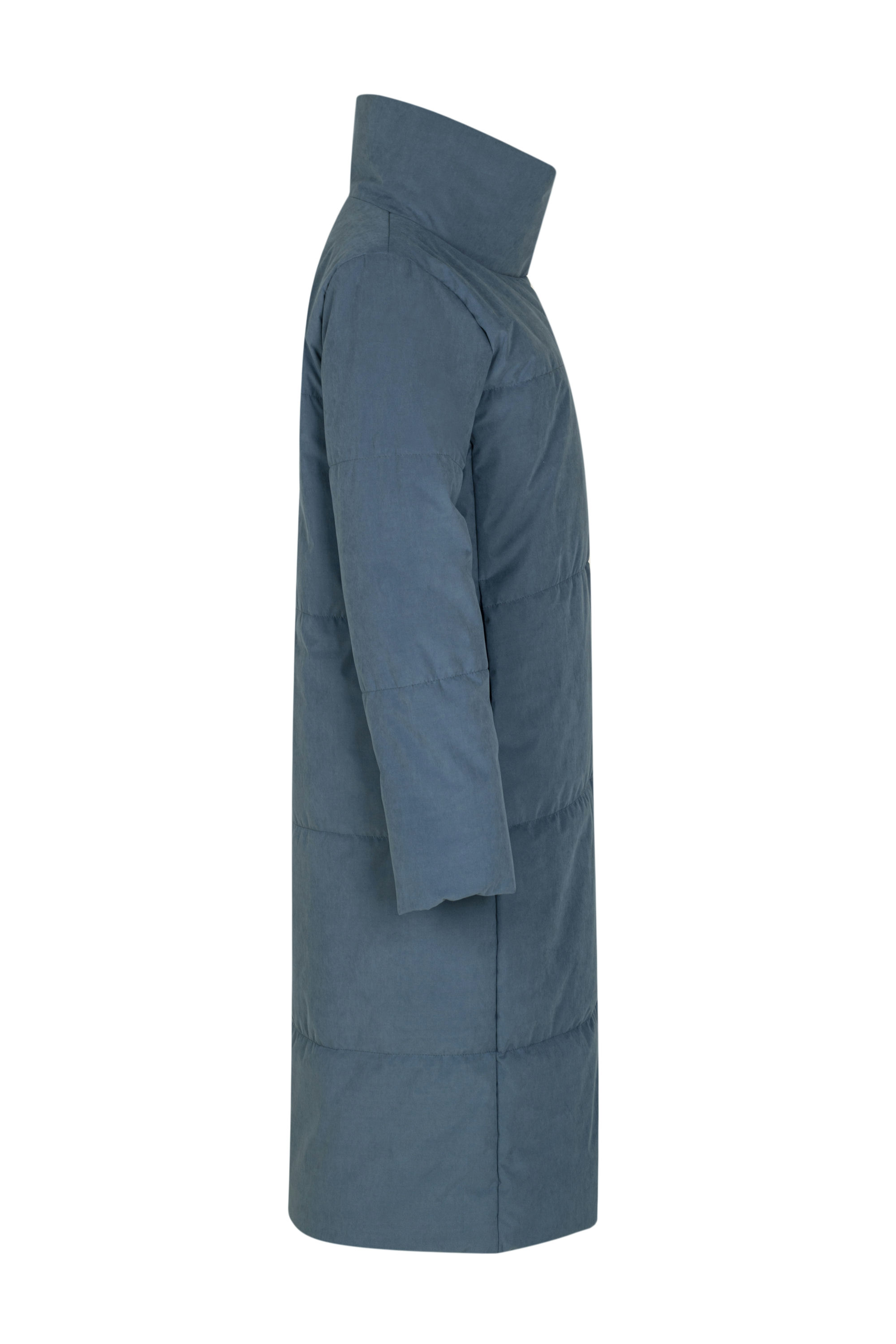 Пальто женское плащевое утепленное 5-12802-1. Фото 2.