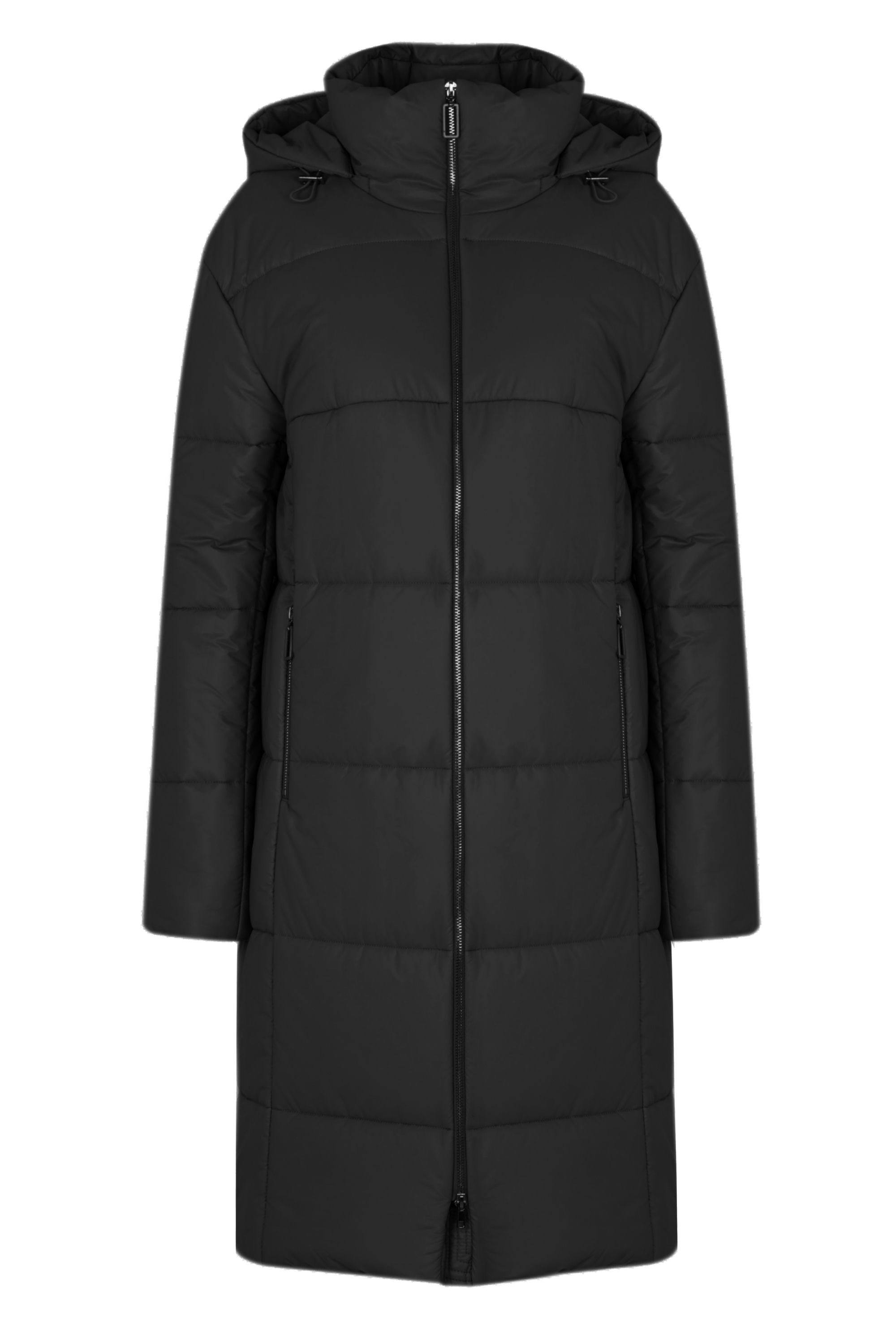 Пальто женское плащевое утепленное 5-12327-1. Фото 1.