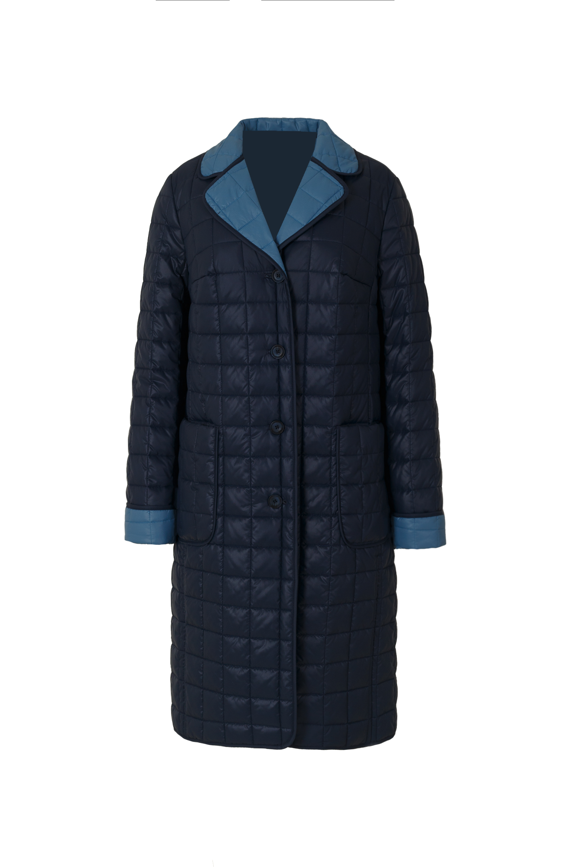 Пальто женское плащевое утепленное 5-11635-2