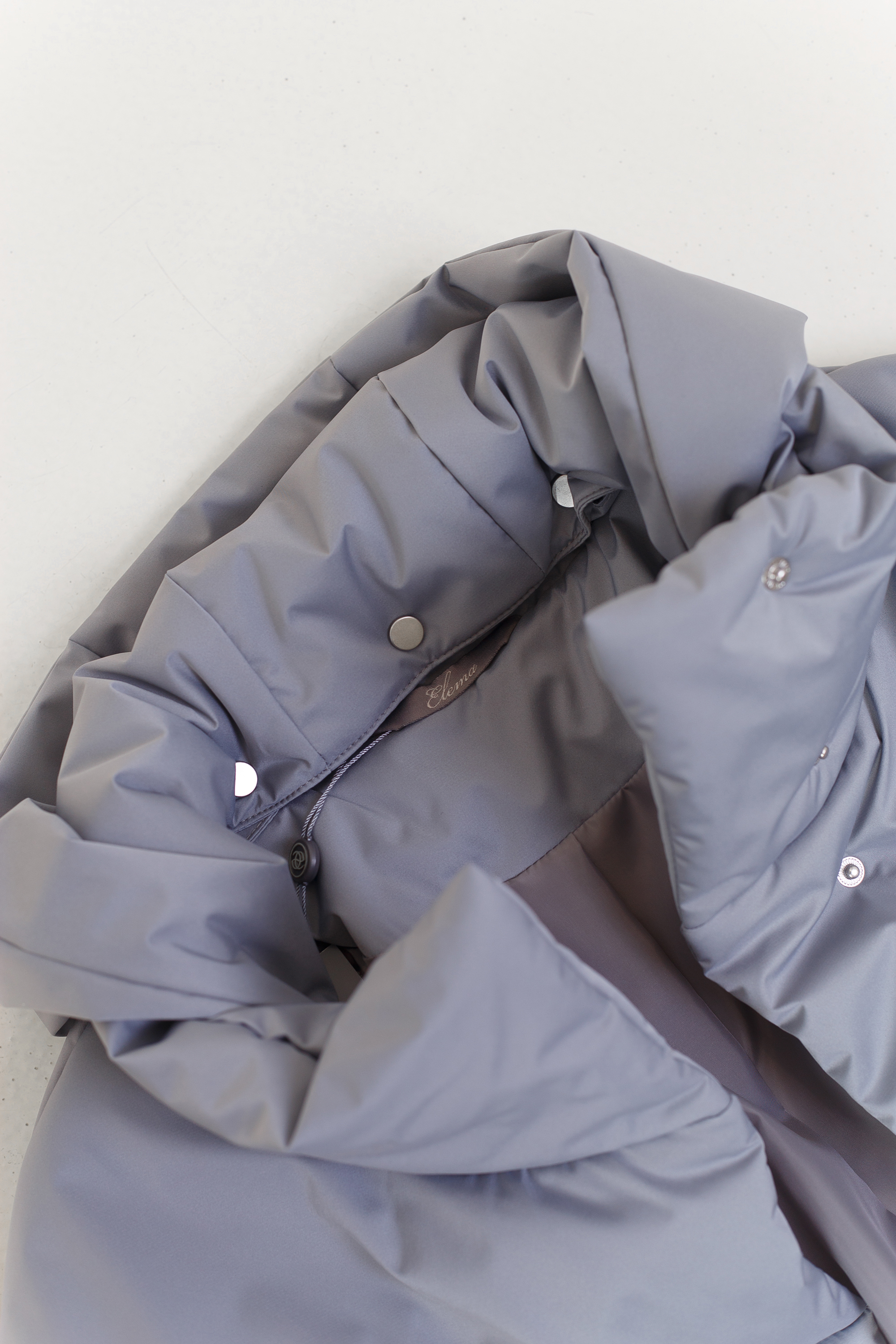 Пальто женское плащевое утепленное 5-12383-1