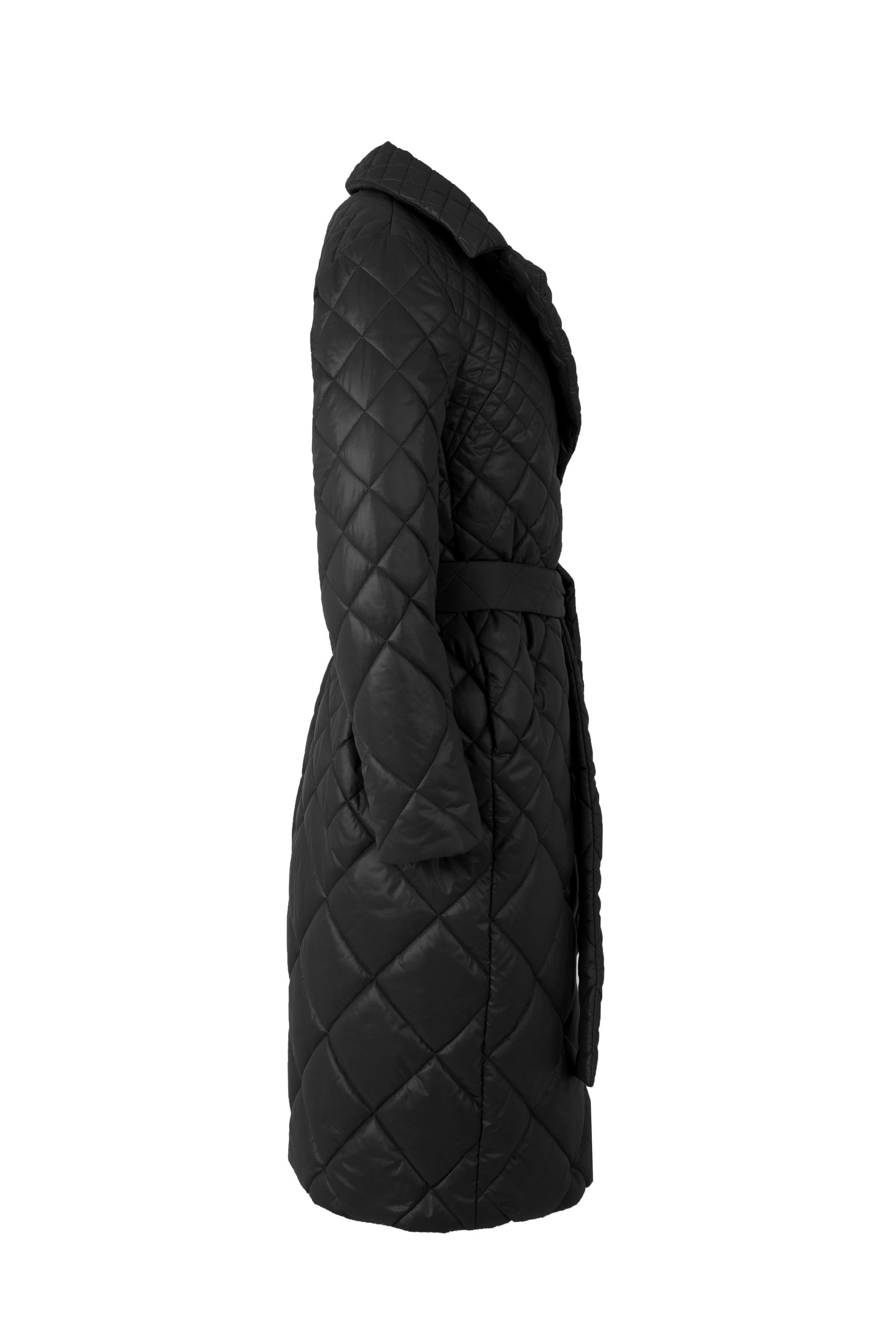 Пальто женское плащевое утепленное 5-12535-1