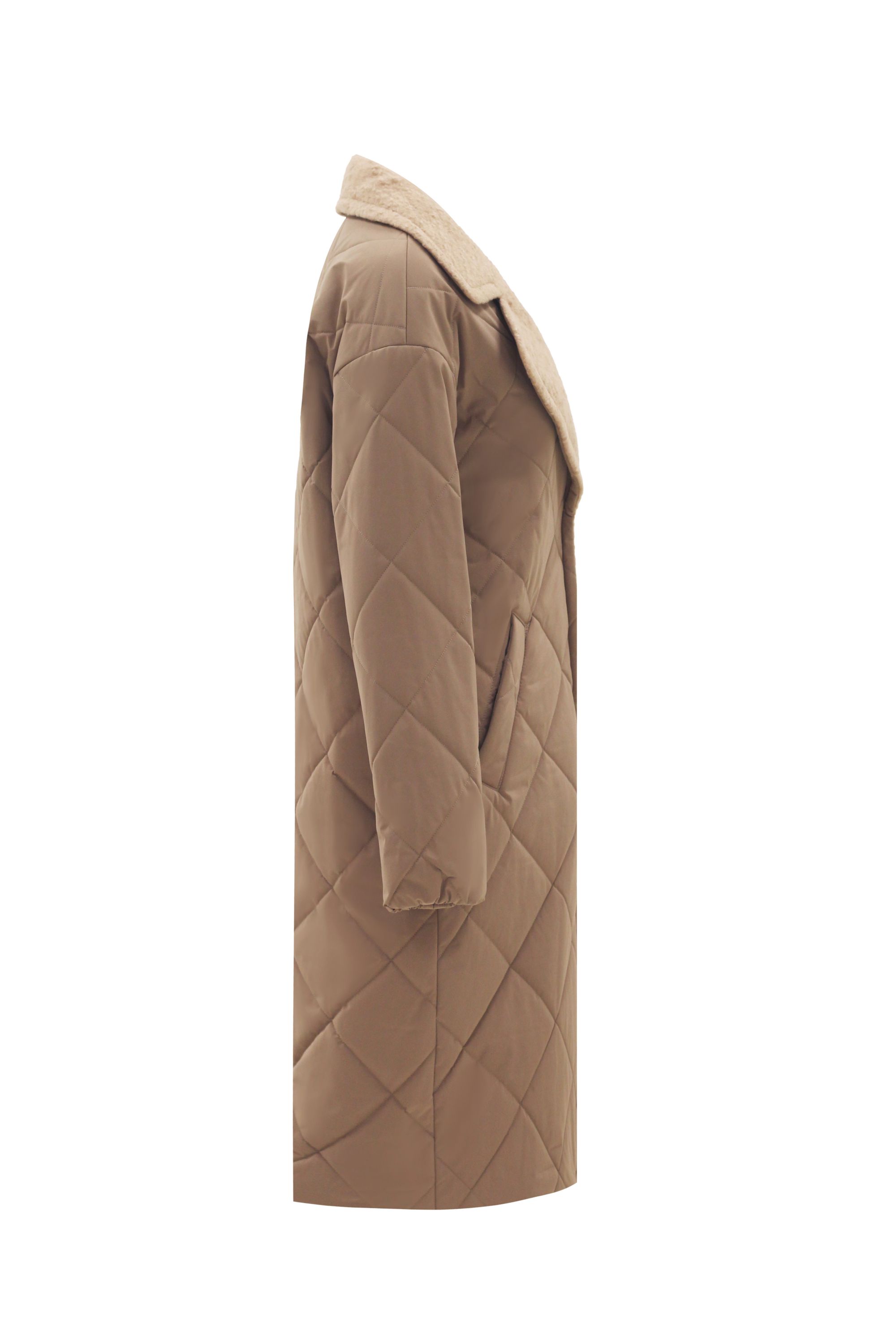 Пальто женское плащевое утепленное 5-12194-1