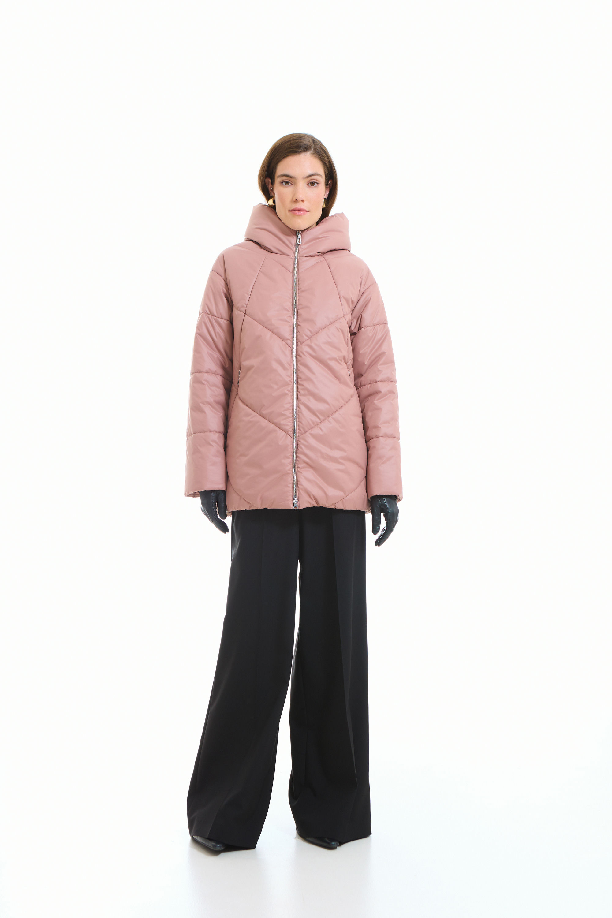 КУРТКА ЖЕНСКАЯ ПЛАЩЕВАЯ УТЕПЛЕННАЯ 4-2036