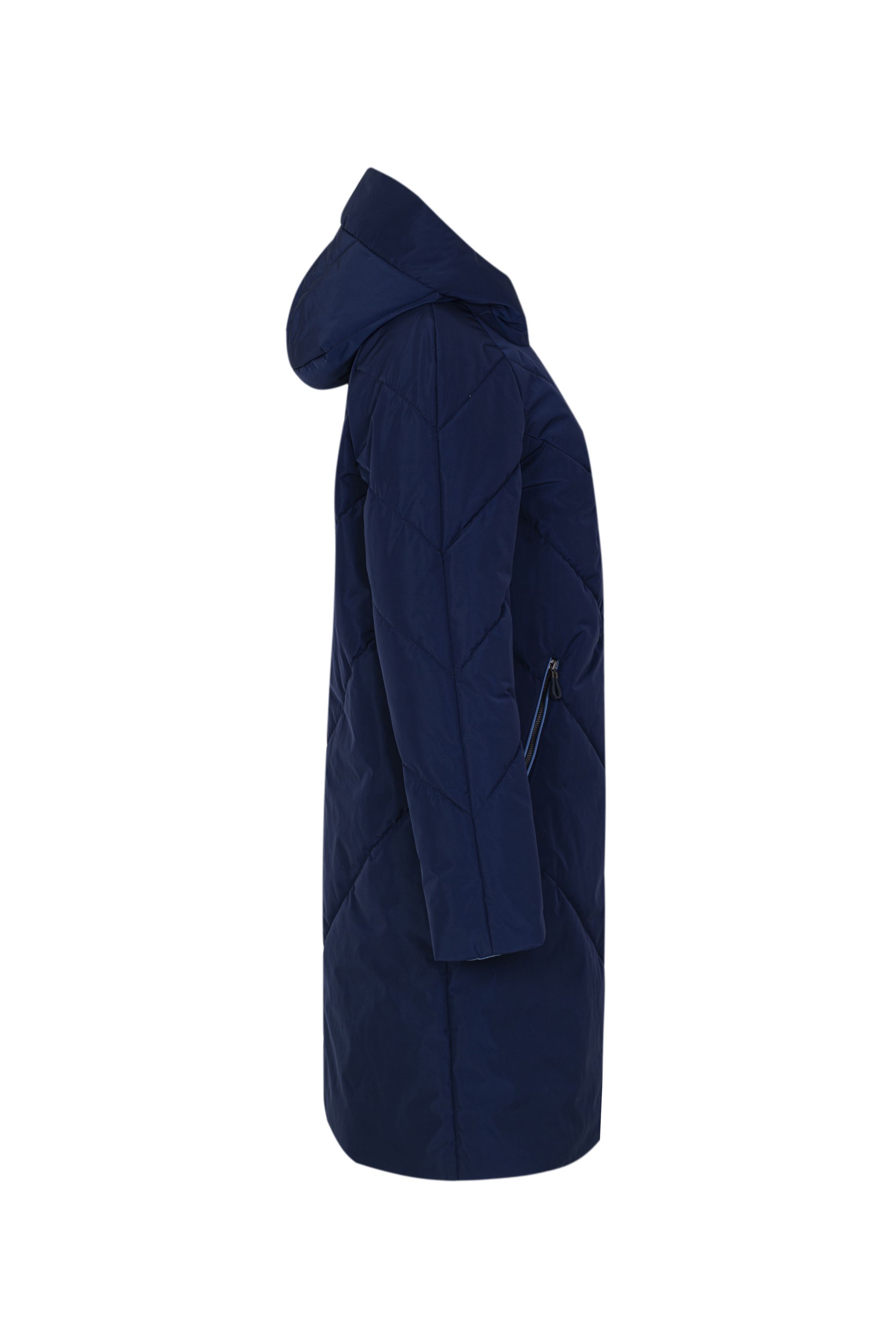 Пальто женское плащевое утепленное 5-9196-4