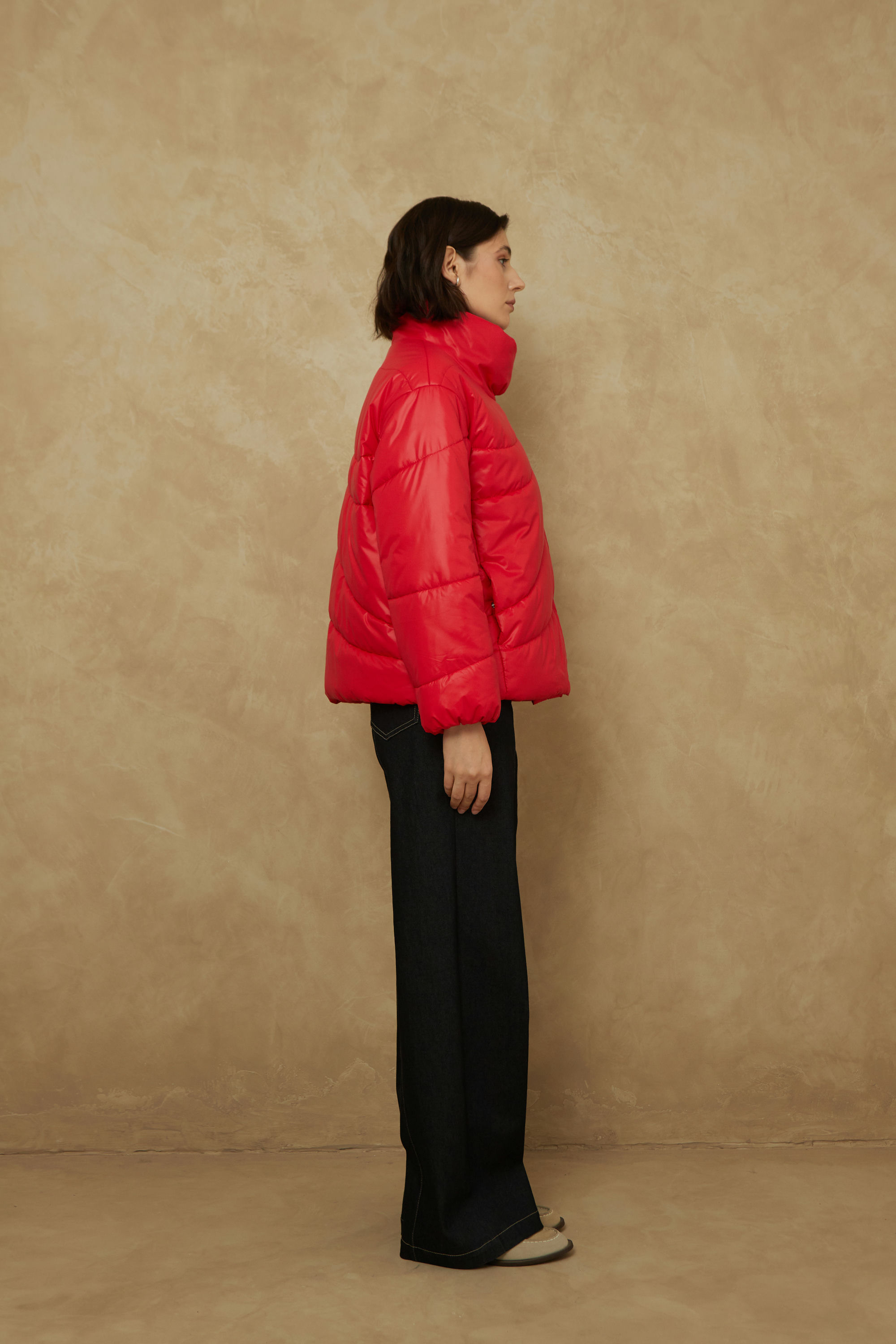 КУРТКА ЖЕНСКАЯ ПЛАЩЕВАЯ УТЕПЛЕННАЯ 4-54