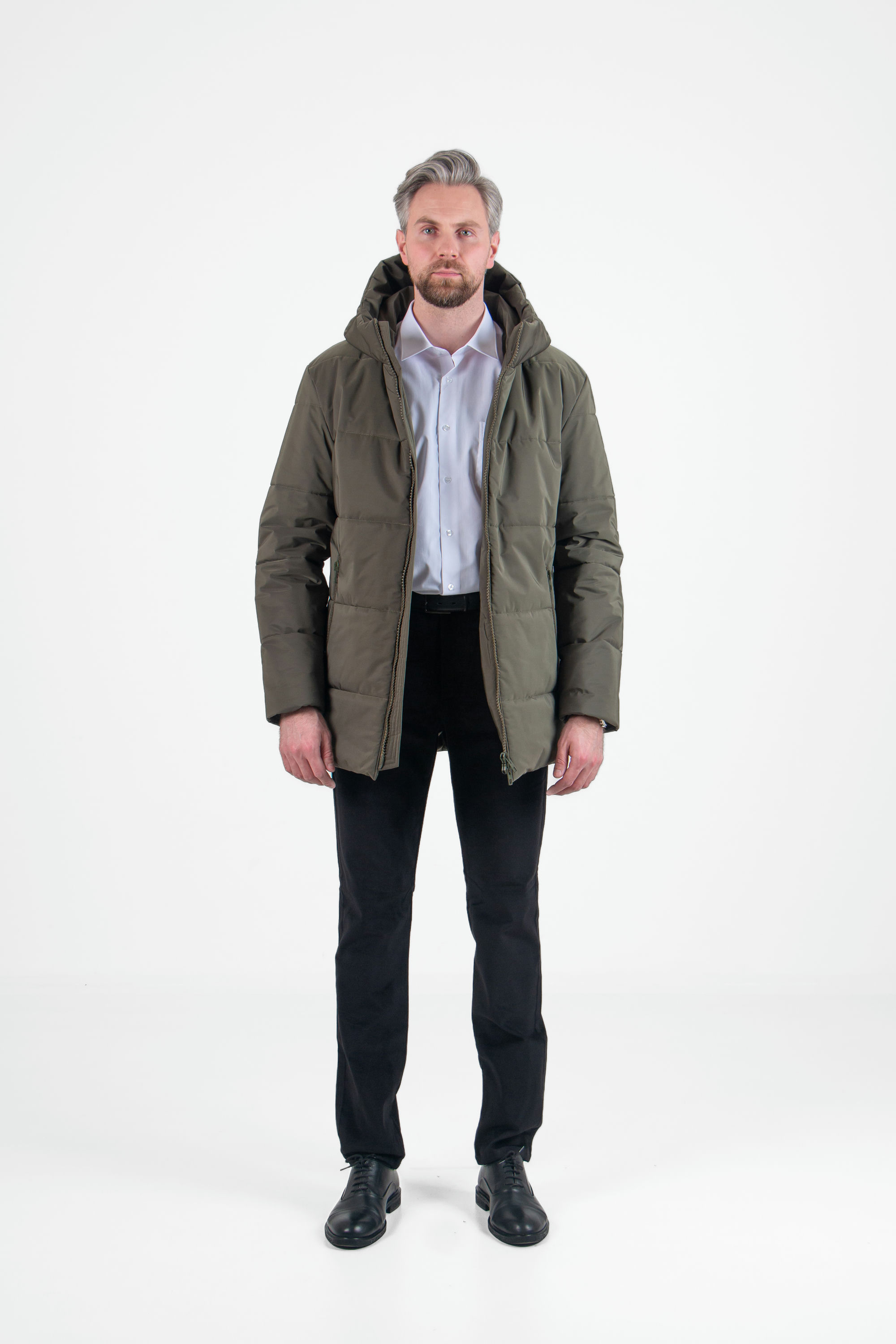 КУРТКА МУЖСКАЯ ПЛАЩЕВАЯ УТЕПЛЕННАЯ 4М-881