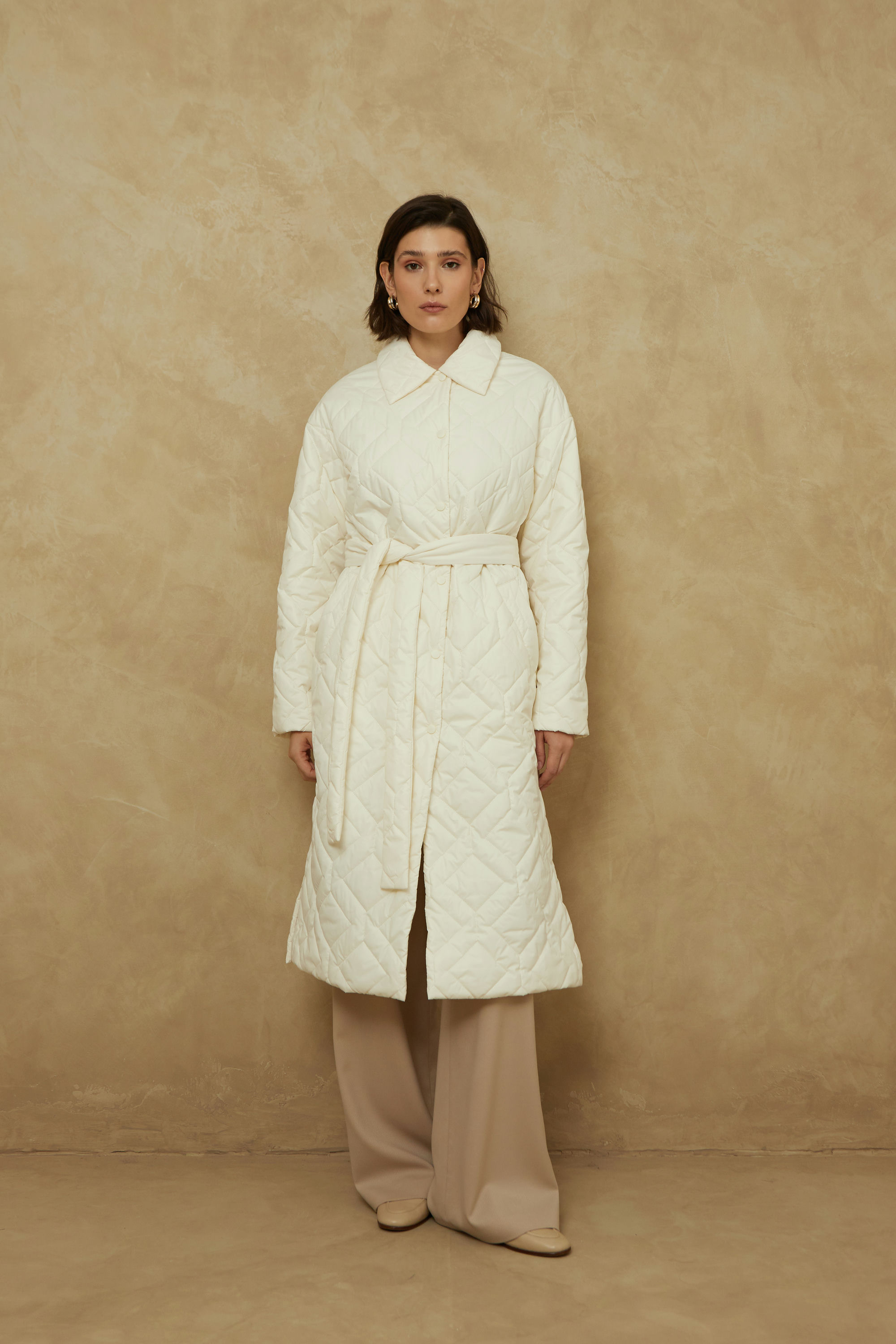 ПАЛЬТО ЖЕНСКОЕ ПЛАЩЕВОЕ УТЕПЛЕННОЕ 5-57