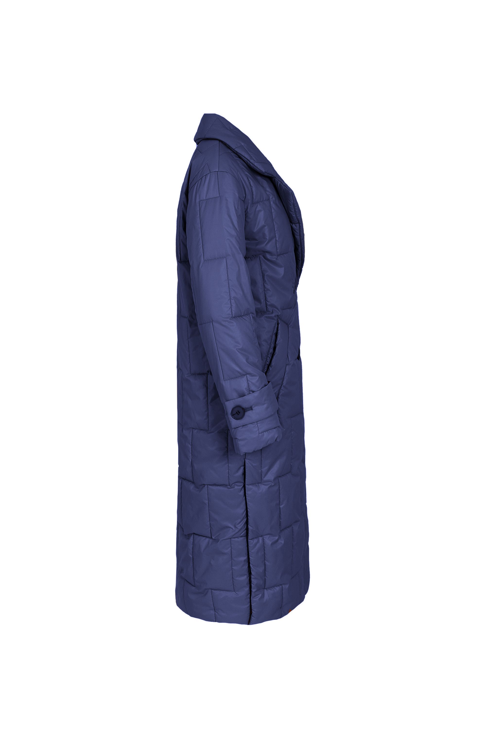 Пальто женское плащевое утепленное 5-12593-1. Фото 2.