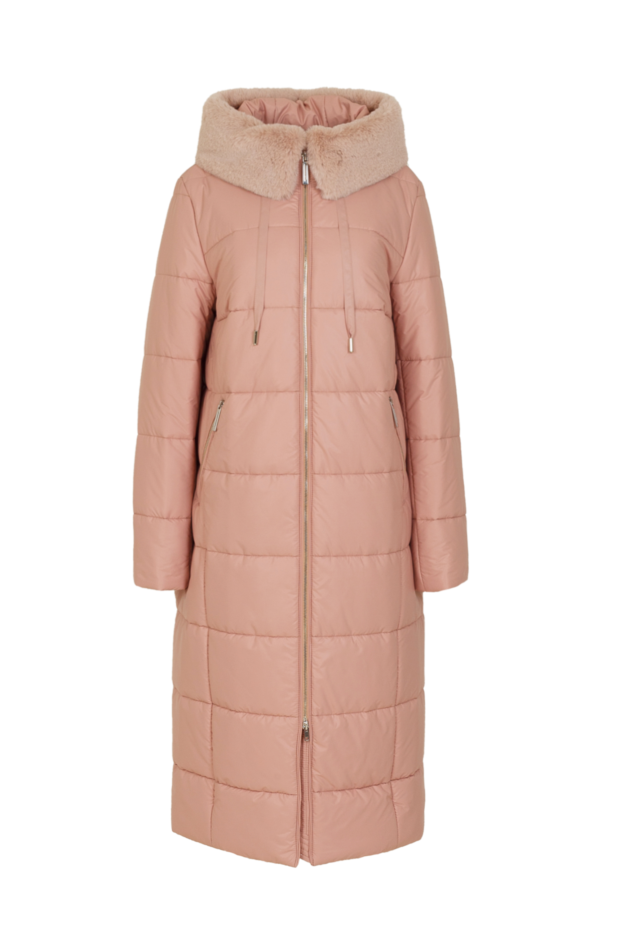 Пальто женское плащевое утепленное 5S-13062-1