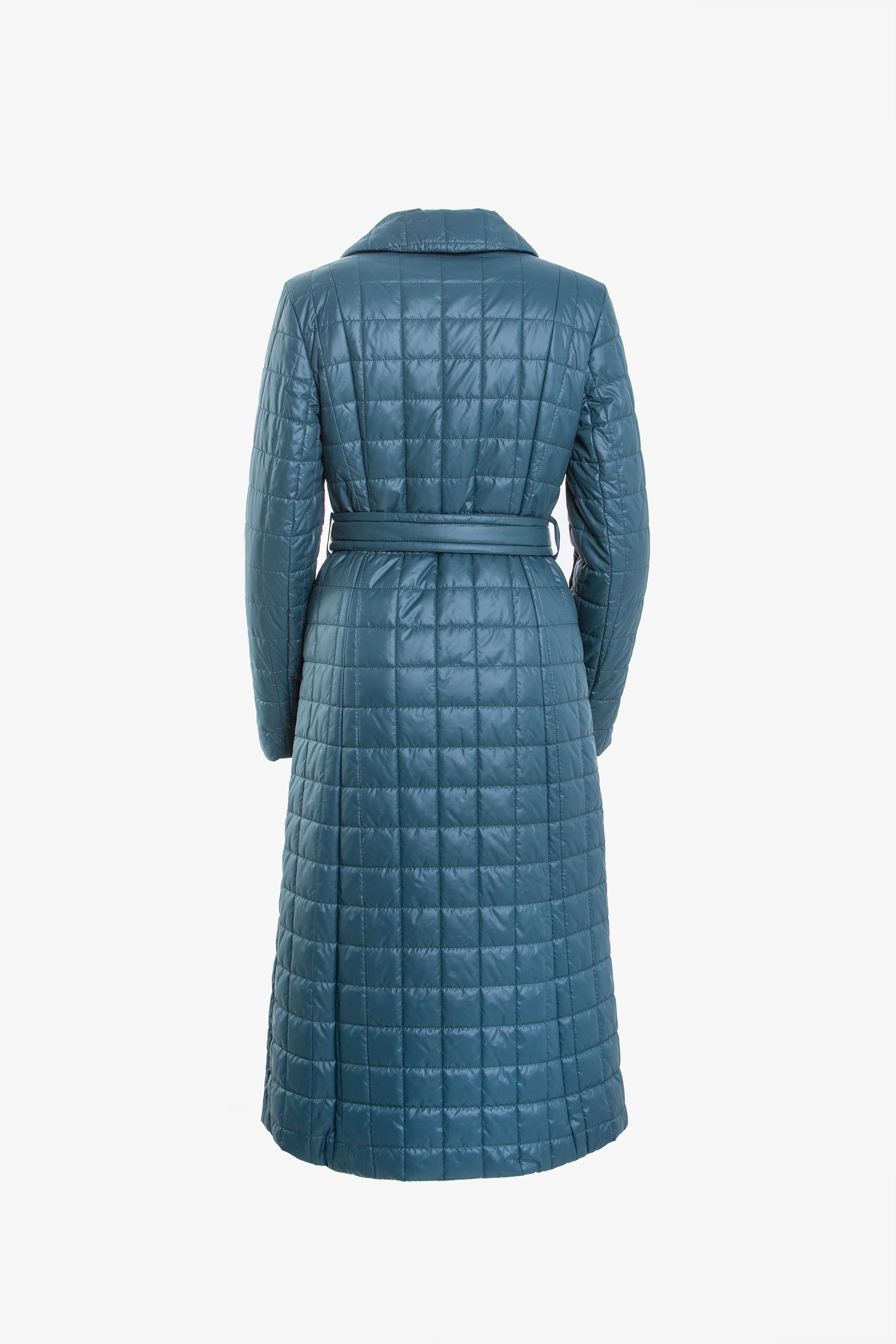 Пальто женское плащевое утепленное 5-11475-1. Фото 3.