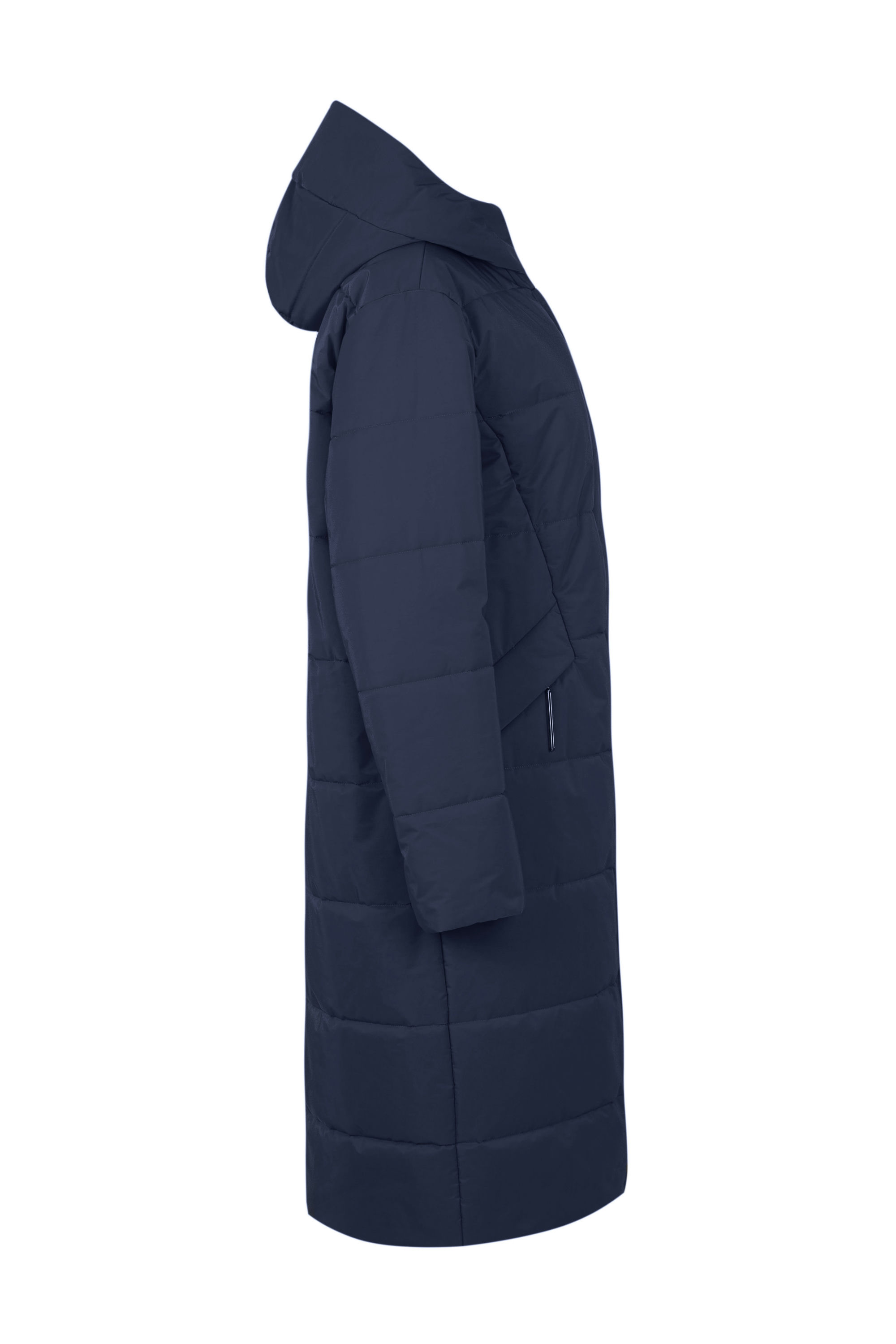 Пальто женское плащевое утепленное 5-13063-1. Фото 2.
