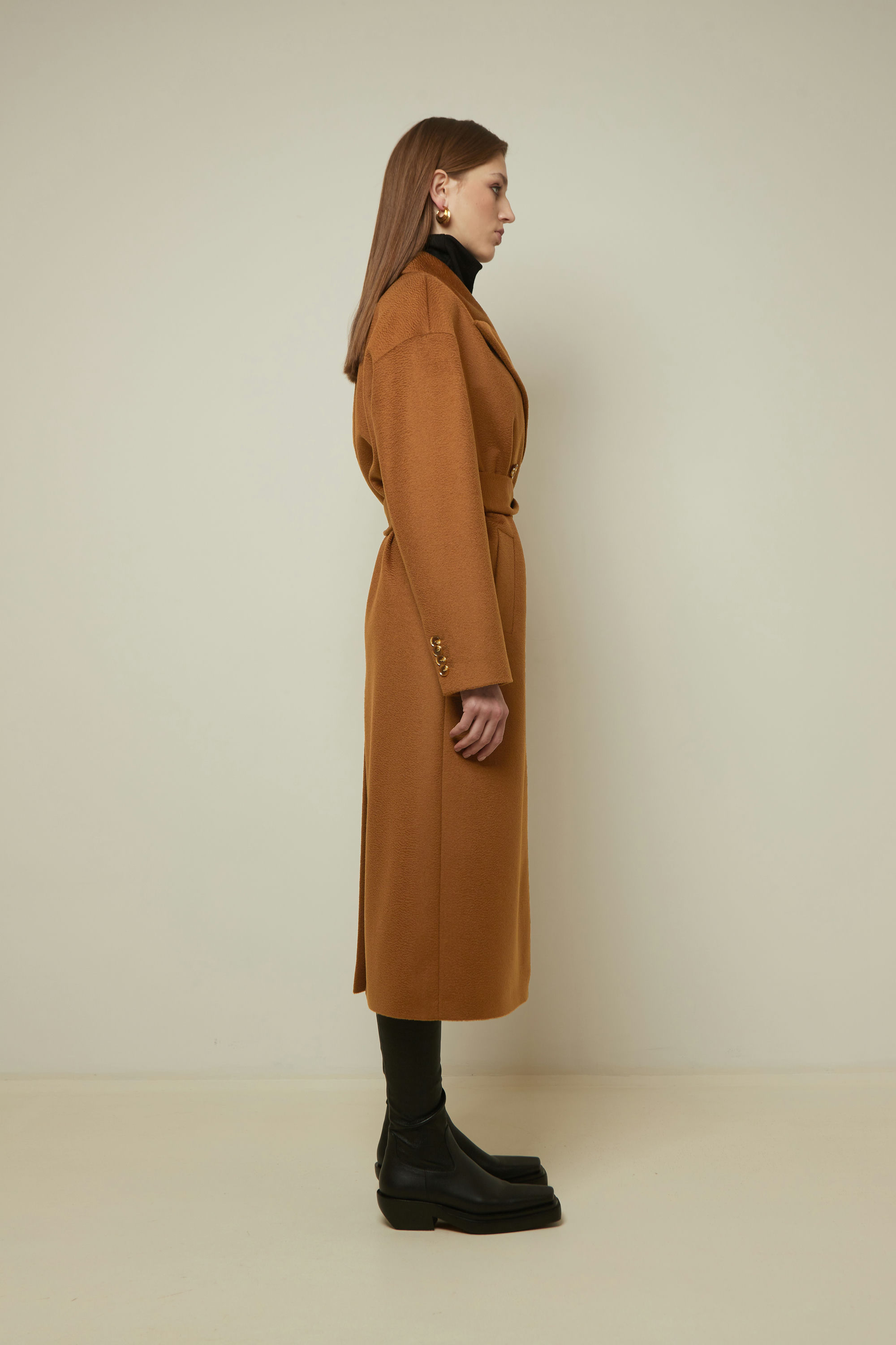 Пальто женское демисезонное 1-13140-1. Фото 2.