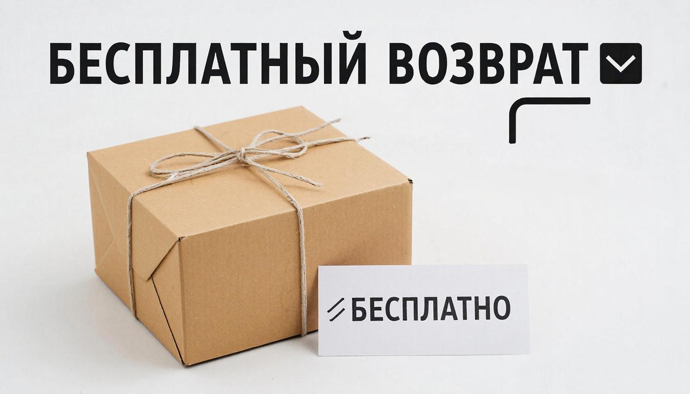 Бесплатный возврат товаров до 1 июня!
