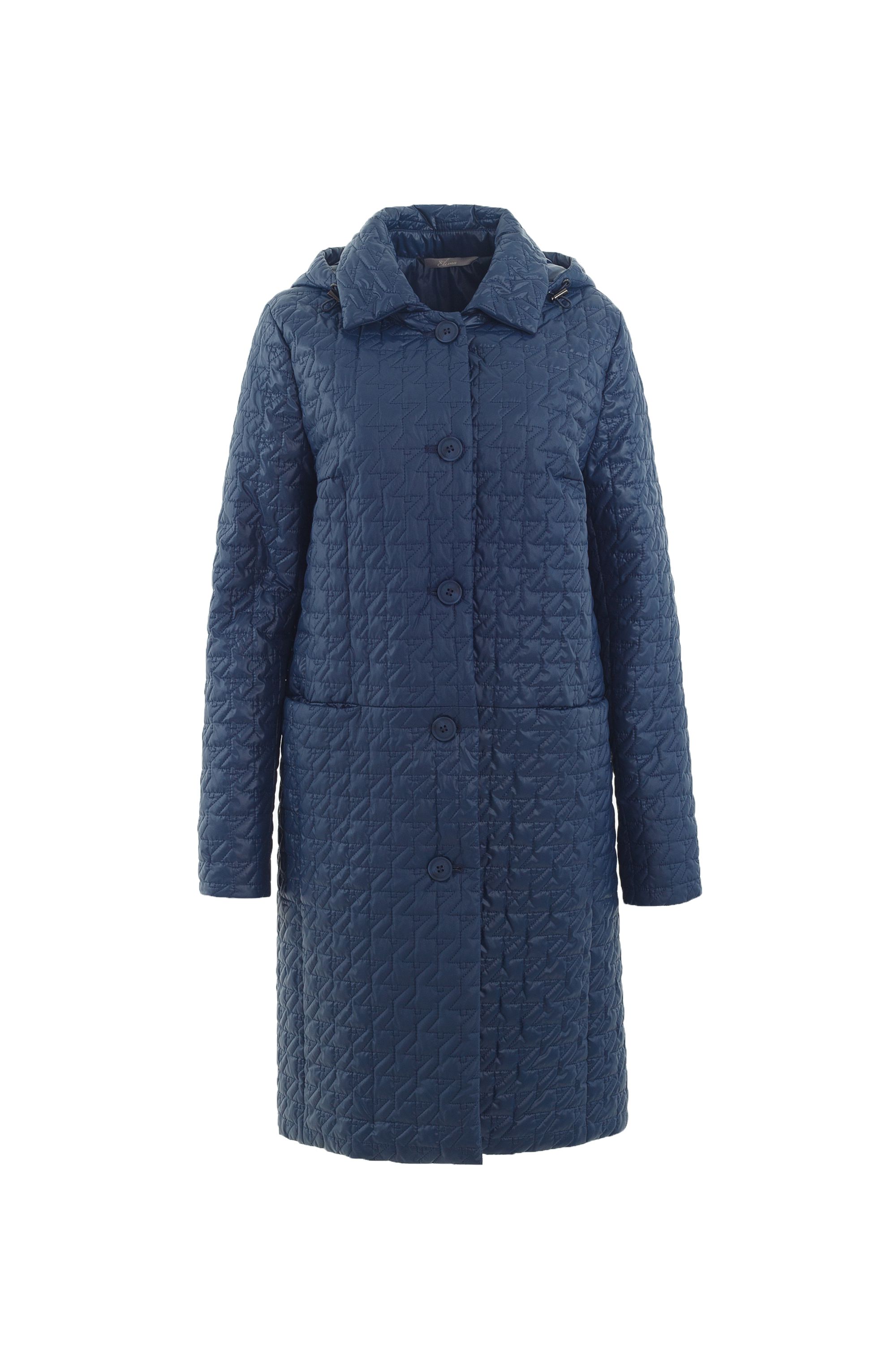 Пальто женское плащевое утепленное 5-12395-1