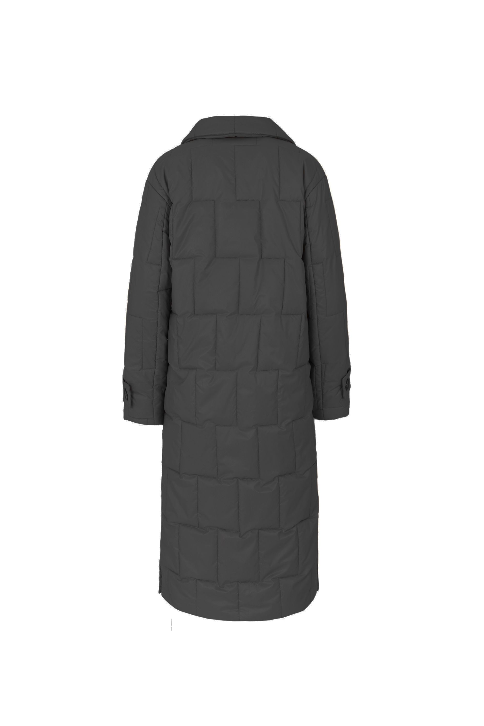 Пальто женское плащевое утепленное 5-12593-1. Фото 6.