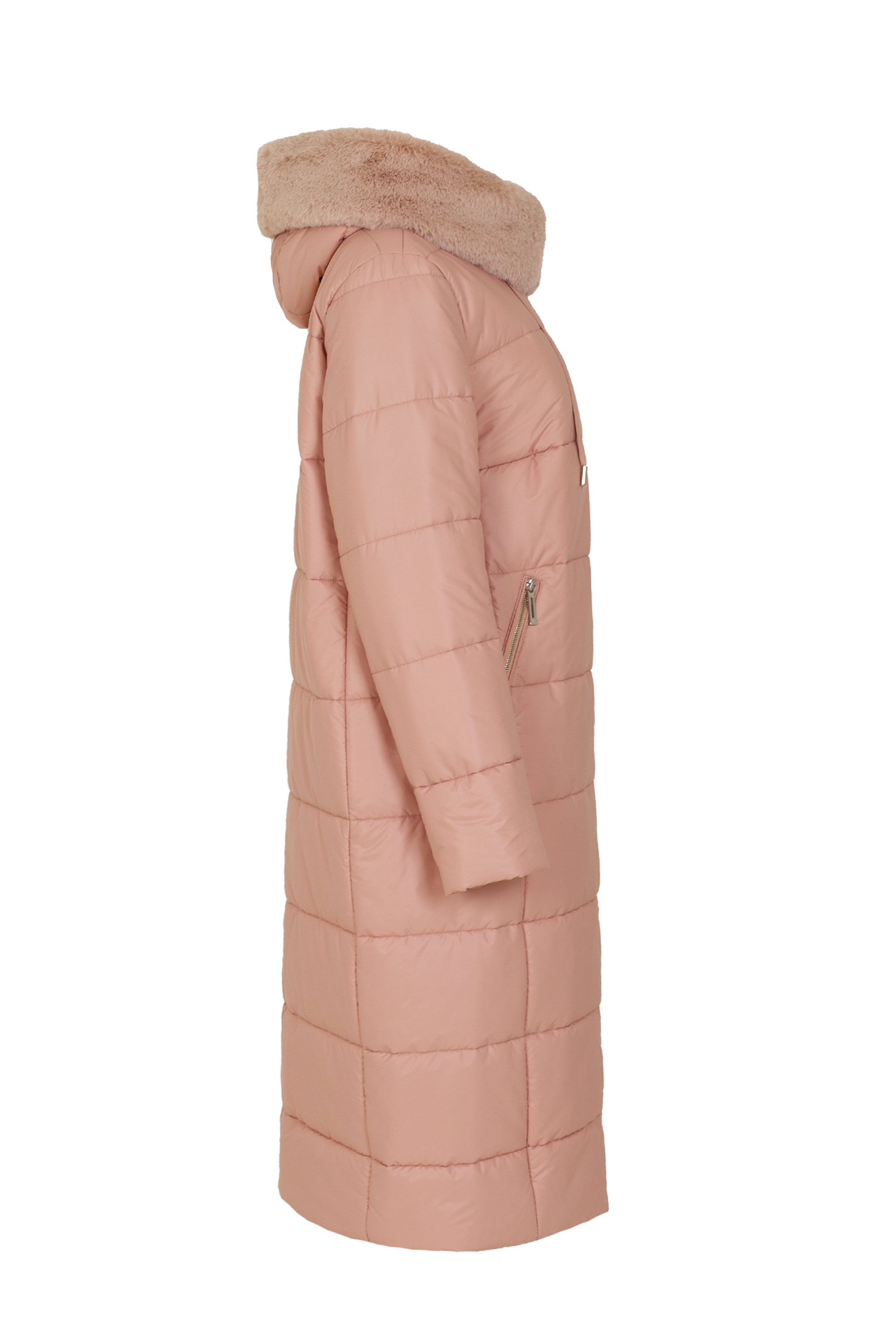 Пальто женское плащевое утепленное 5S-13062-1