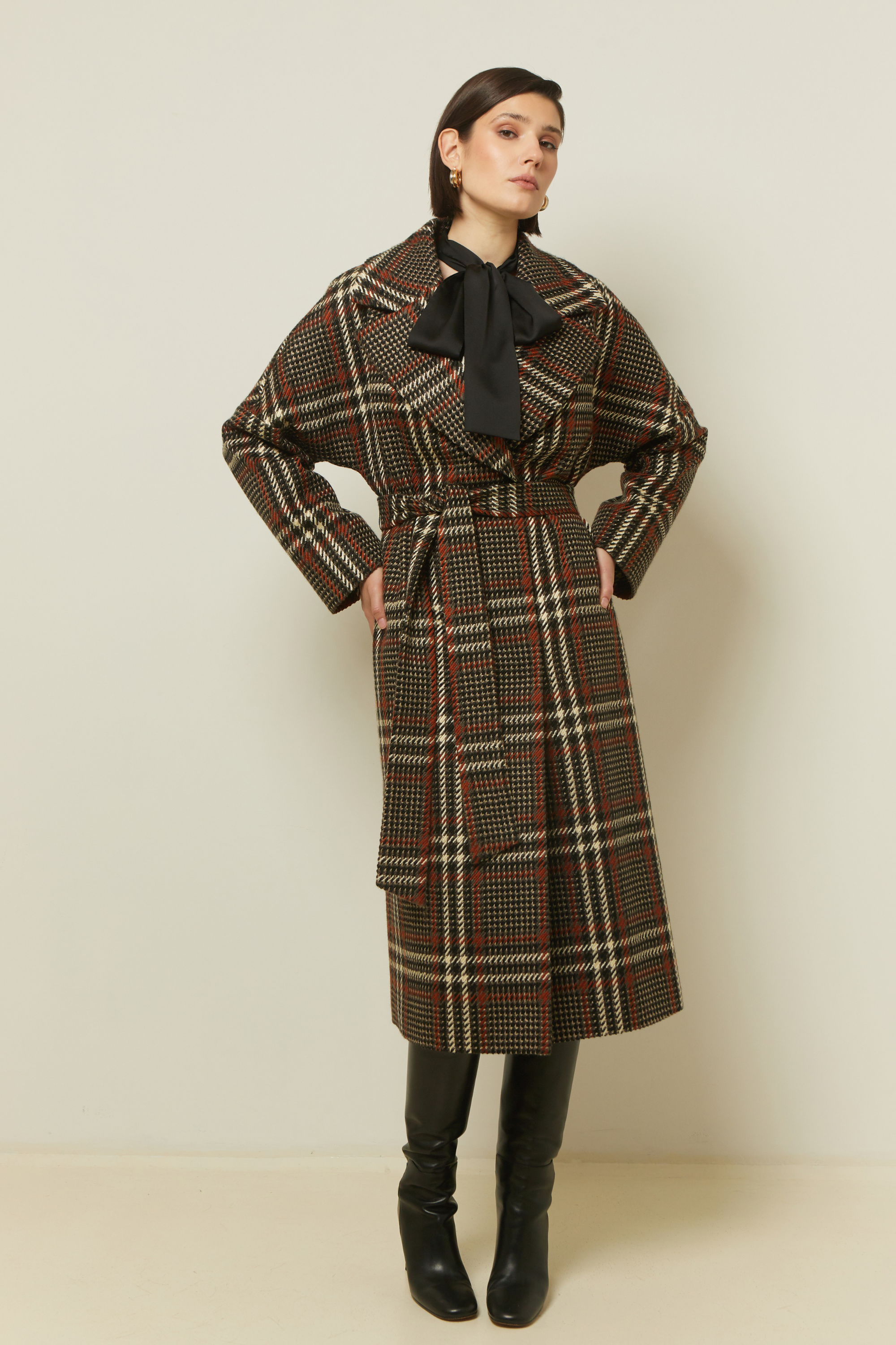 Пальто женское демисезонное 1-176. Фото 1.