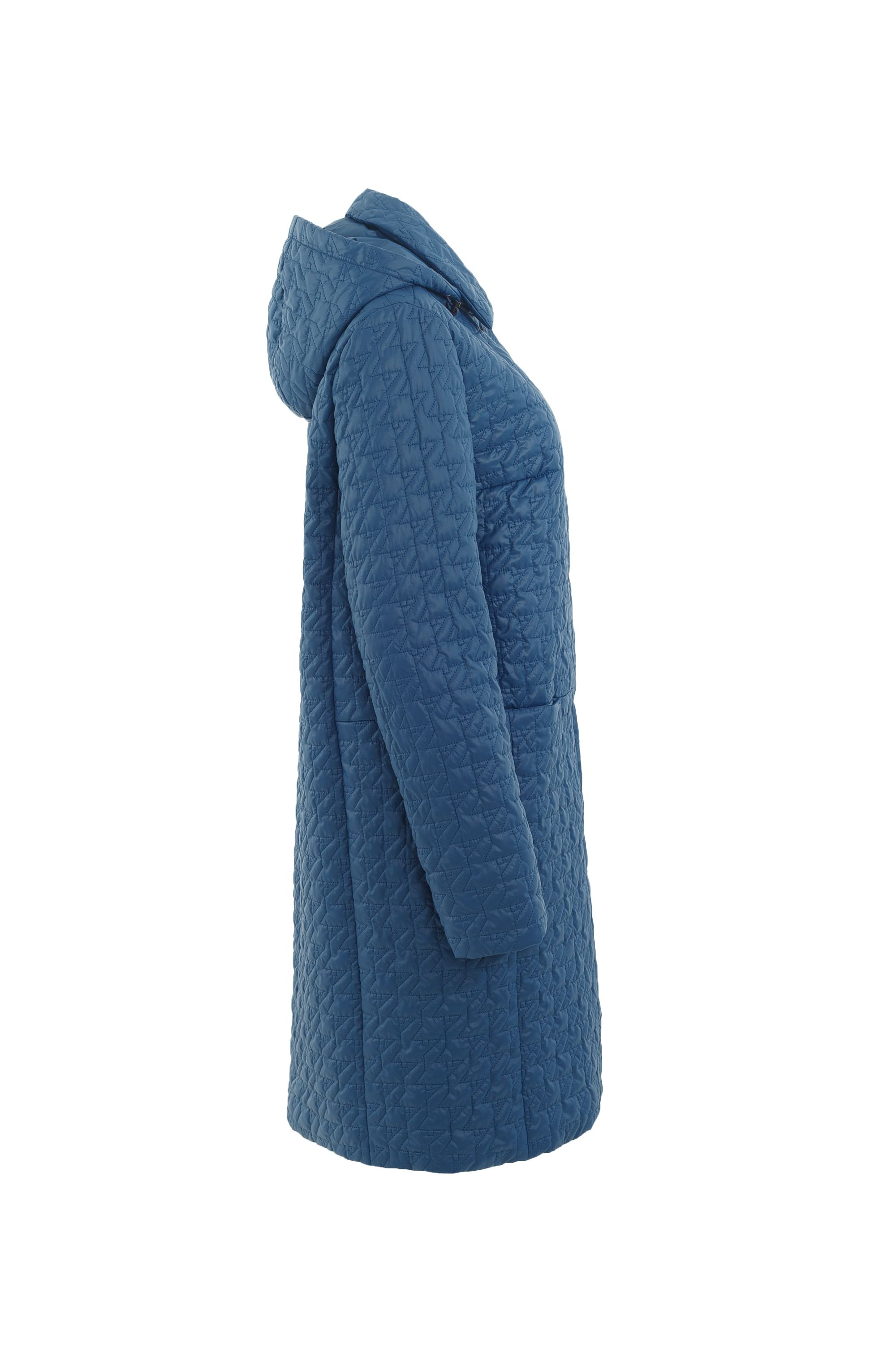 Пальто женское плащевое утепленное 5-12395-1