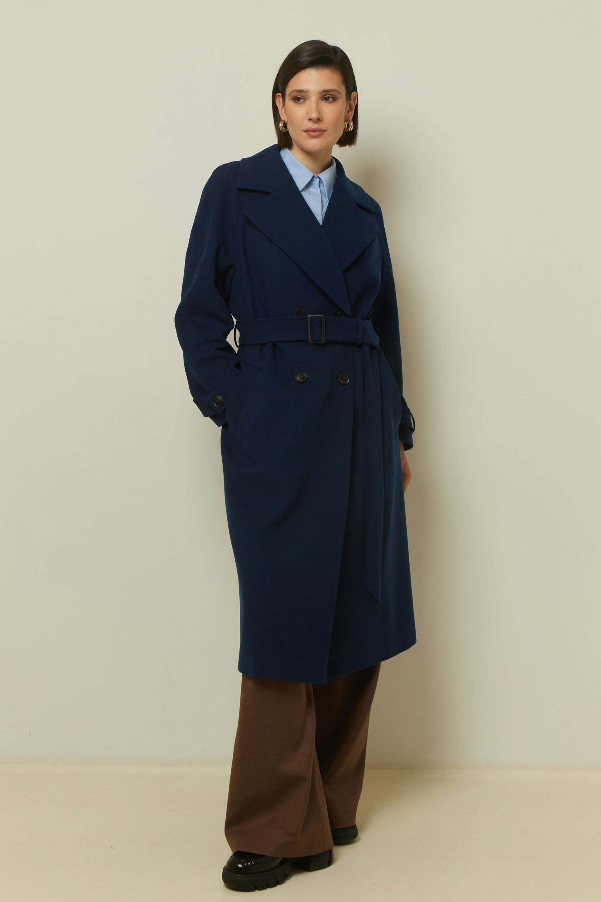 Пальто женское демисезонное 1-12782-1. Фото 1.