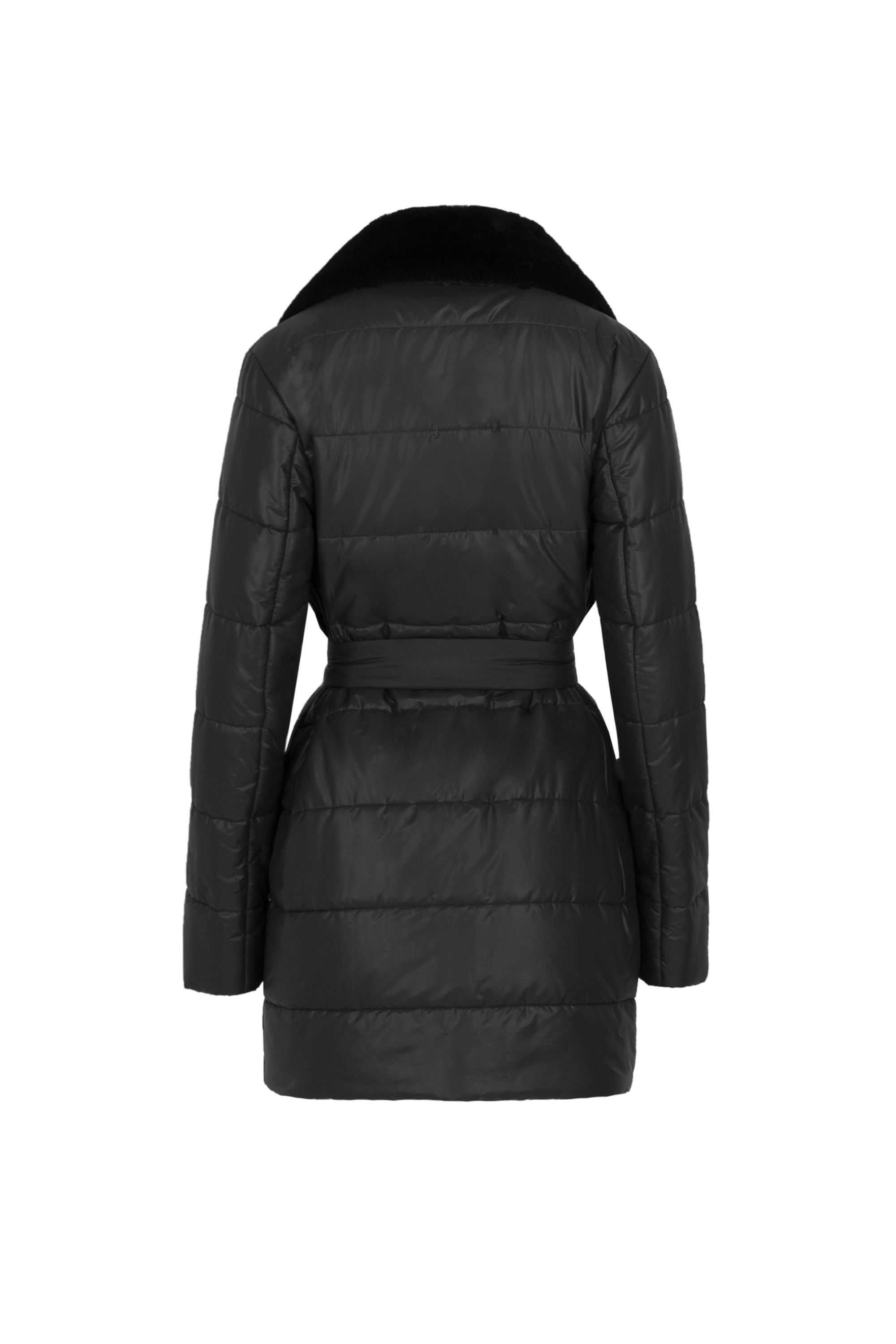 Пальто женское плащевое утепленное 5S-13037-1