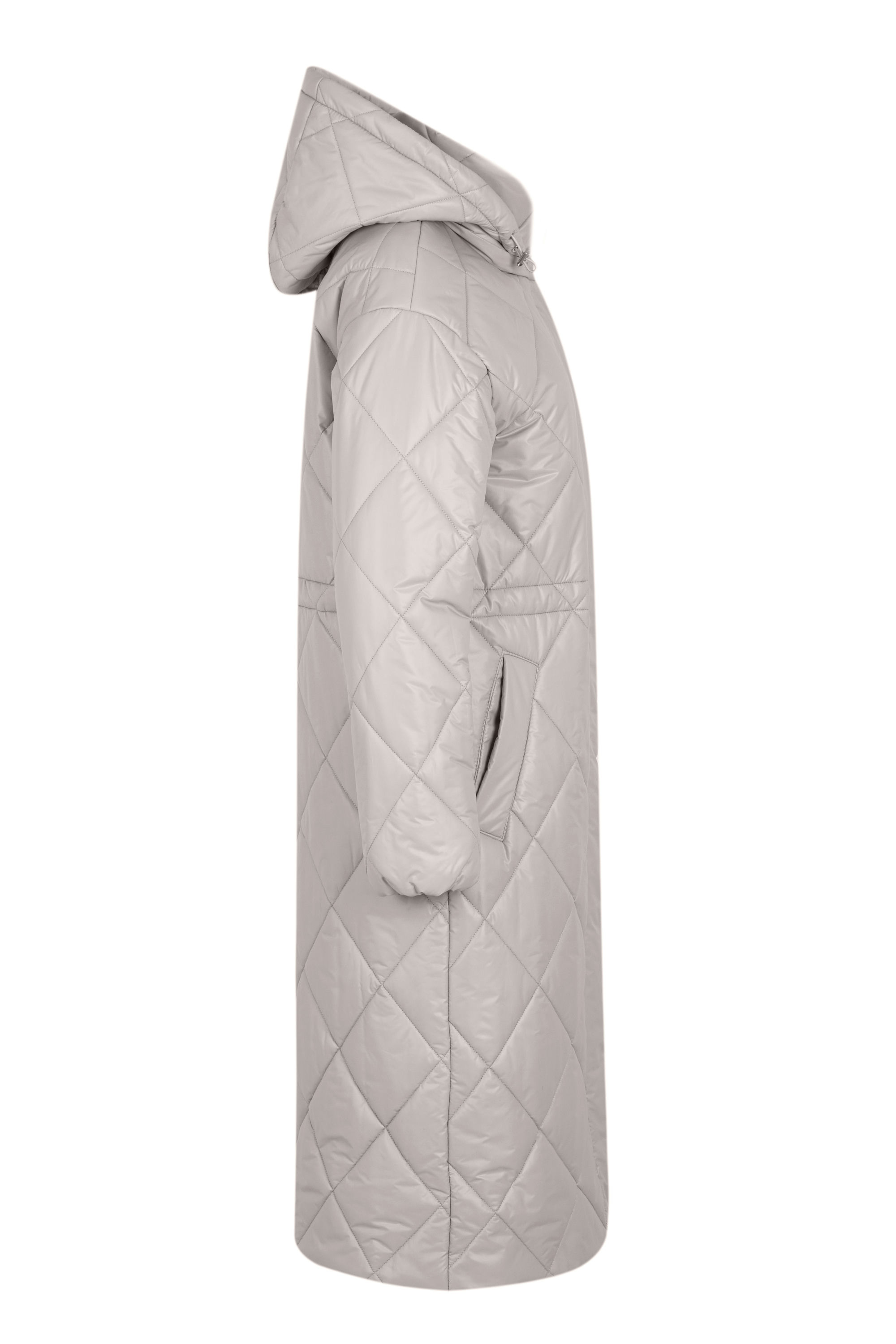 Пальто женское плащевое утепленное 5-597