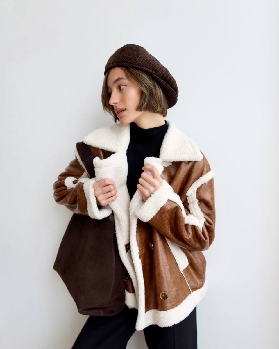 Дубленка Elema 8-624