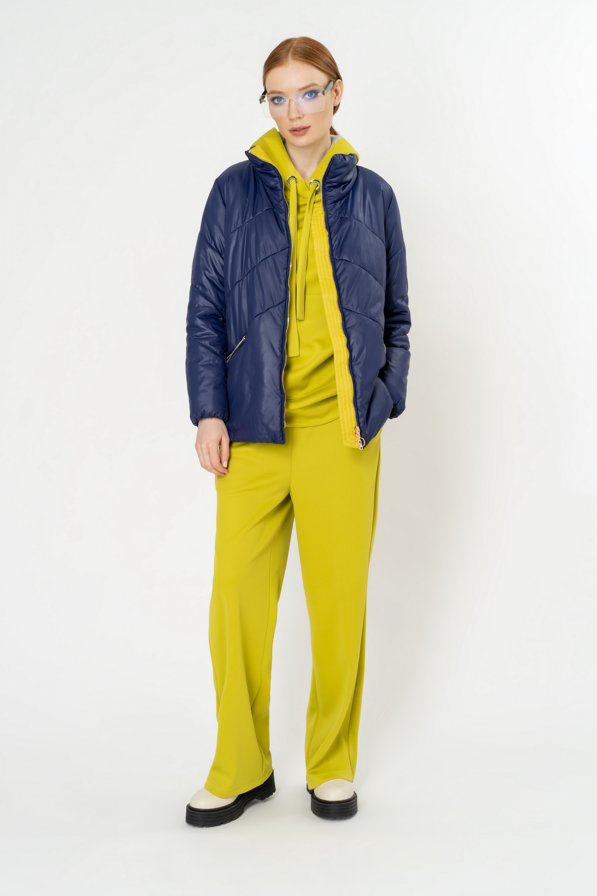 Куртка женская плащевая утепленная 4-10648-1