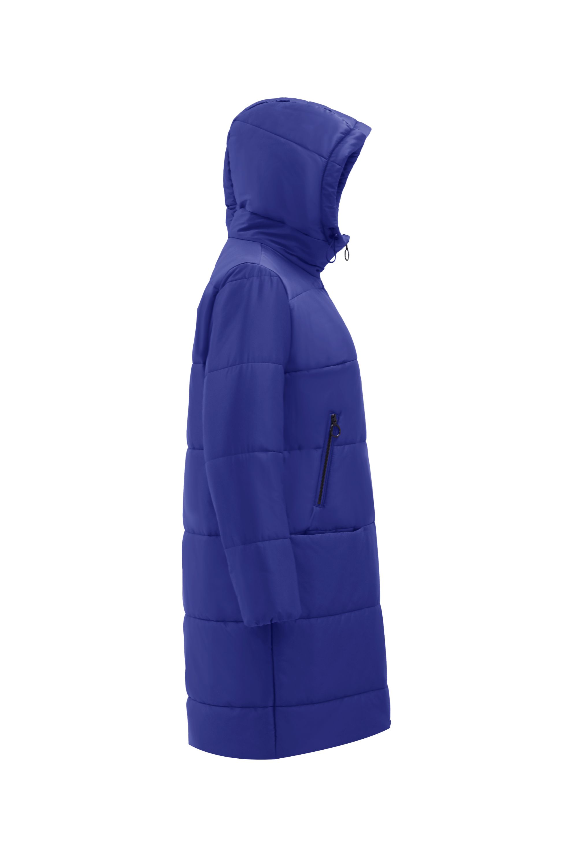 Пальто женское плащевое утепленное 5-12382-1