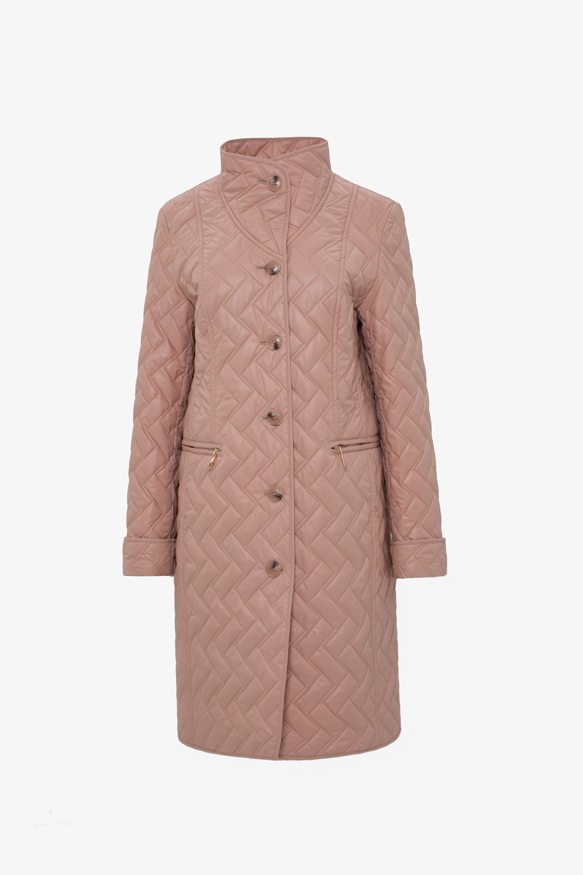 Пальто женское плащевое утепленное 5-11637-1