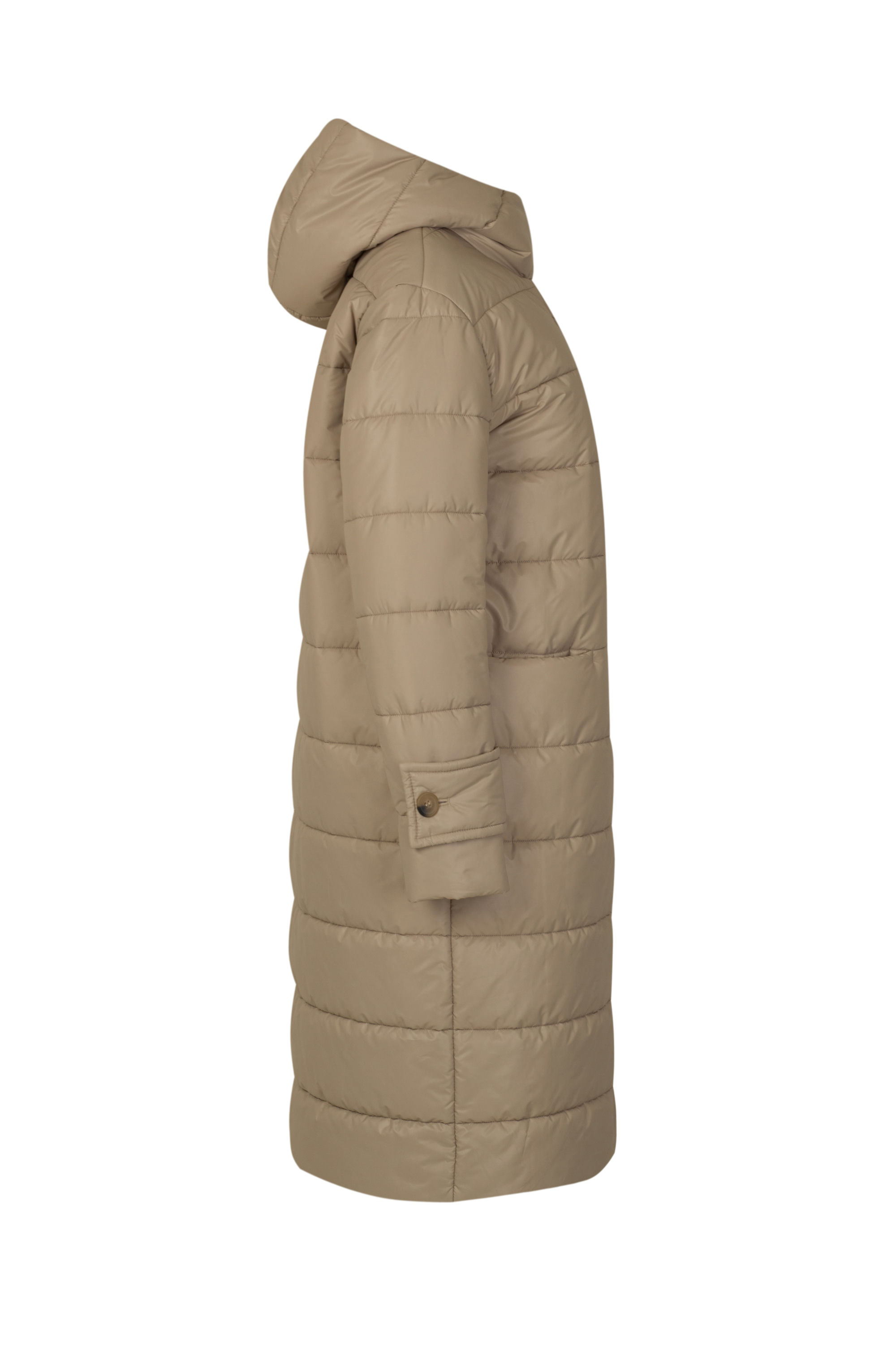 Пальто женское плащевое утепленное 5-13059-1. Фото 2.