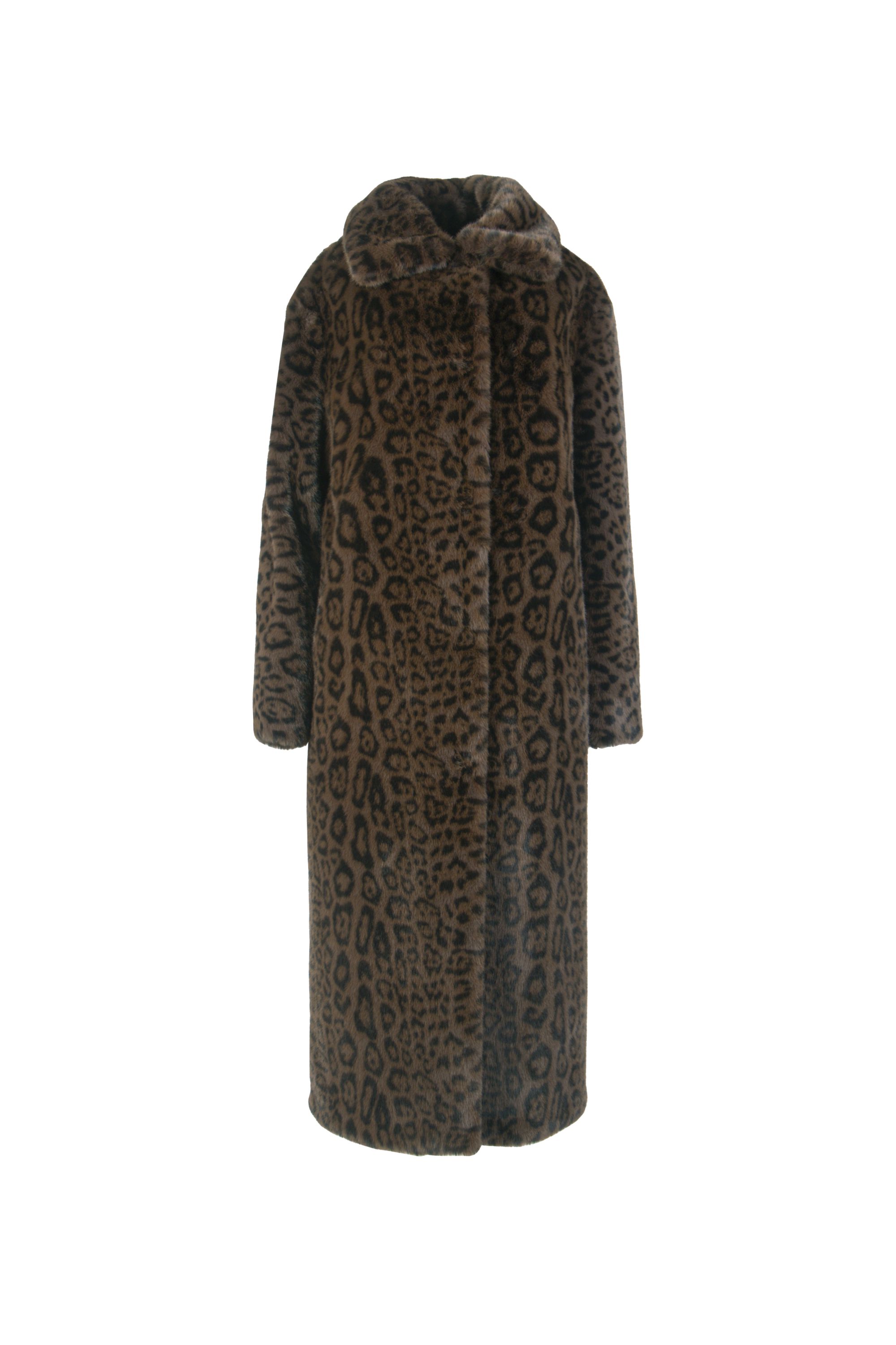 ПАЛЬТО ЖЕНСКОЕ ИЗ ИСКУССТВЕННОГО МЕХА 9-2066