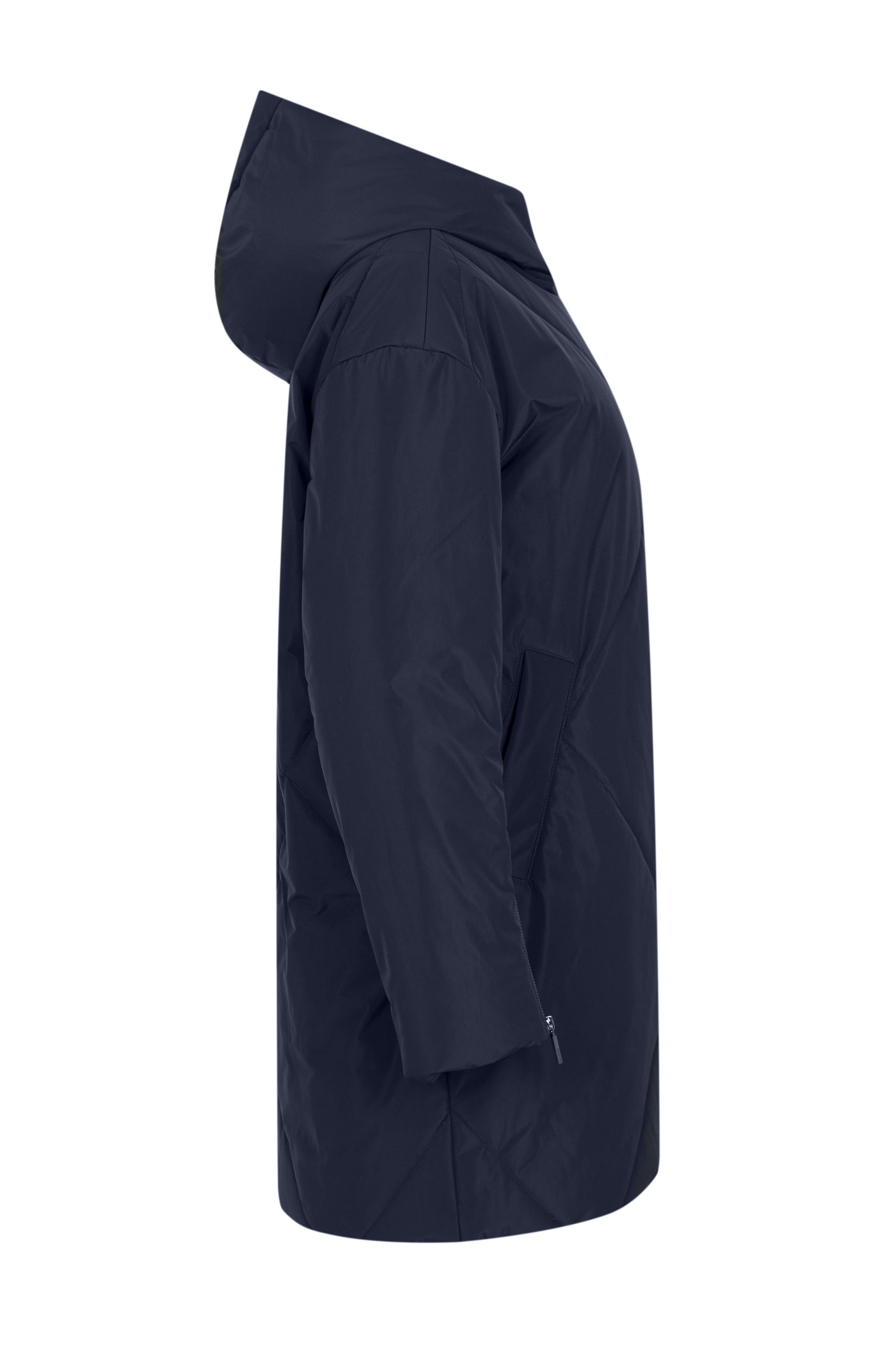 Пальто женское плащевое утепленное 5S-13035-1. Фото 7.
