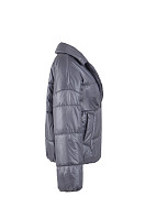 КУРТКА ЖЕНСКАЯ ПЛАЩЕВАЯ УТЕПЛЕННАЯ 4-1049. Фото 5.