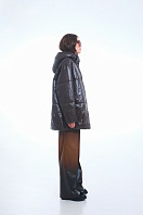 КУРТКА ЖЕНСКАЯ ПЛАЩЕВАЯ УТЕПЛЕННАЯ 4-1406. Фото 2.