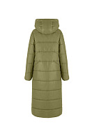 ПАЛЬТО ЖЕНСКОЕ ПЛАЩЕВОЕ УТЕПЛЕННОЕ 5-675. Фото 3.