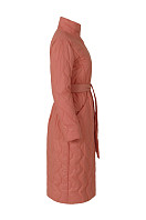 Пальто женское плащевое утепленное 5-12133-1. Фото 2.