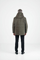 КУРТКА МУЖСКАЯ ПЛАЩЕВАЯ УТЕПЛЕННАЯ 4М-881. Фото 6.