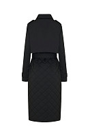 Пальто женское плащевое утепленное 5-12532-1. Фото 3.