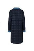 Пальто женское плащевое утепленное 5-11635-2. Фото 3.